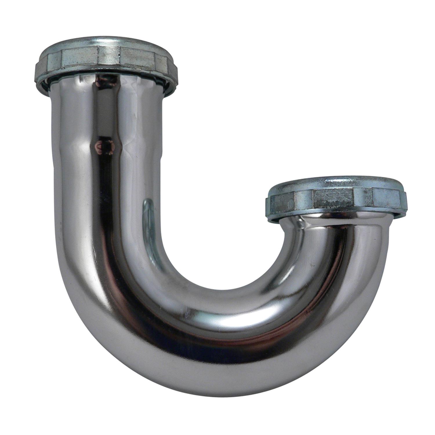 Ace 1-1/4 in. D Chrome Plated Brass J Bend