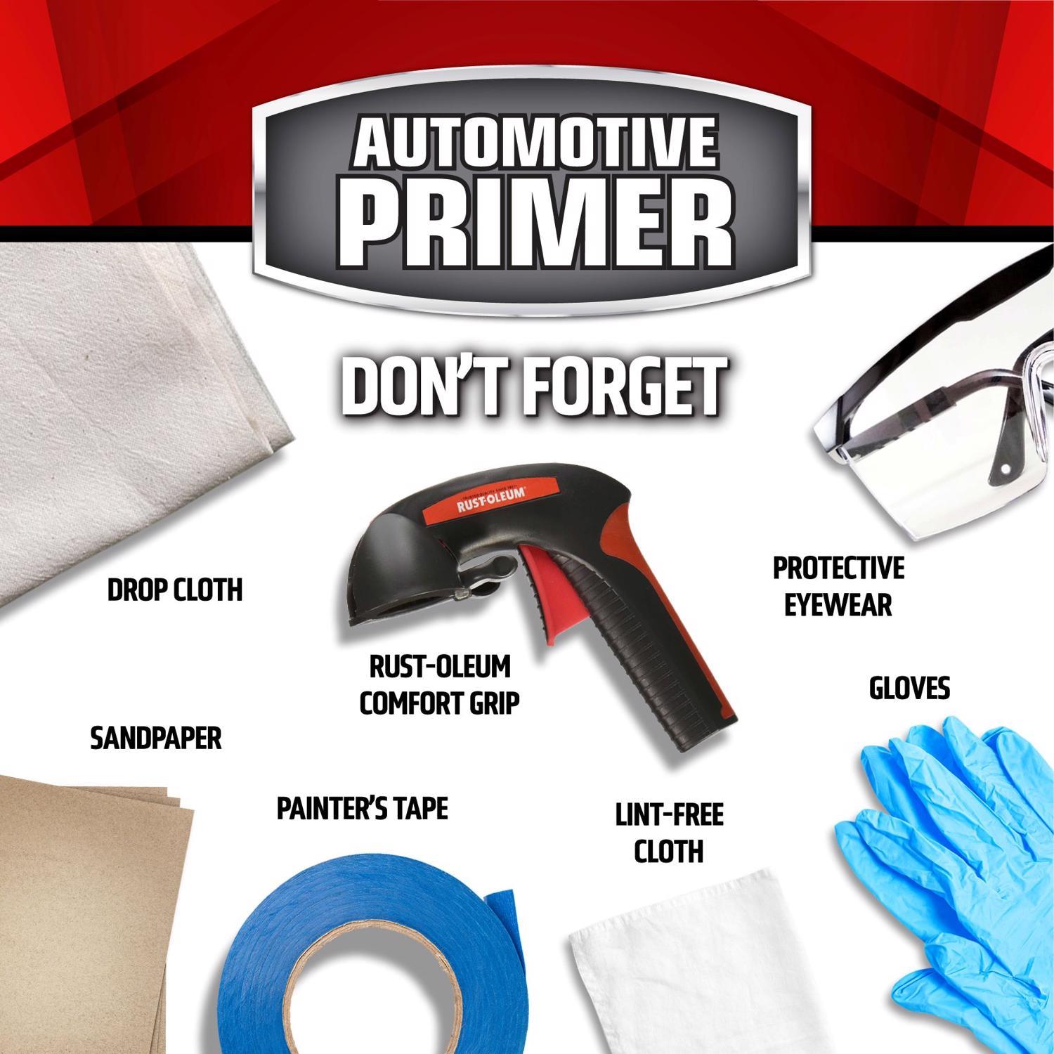 Rust-Oleum High Heat Gray Automotive Spray Primer 12 oz