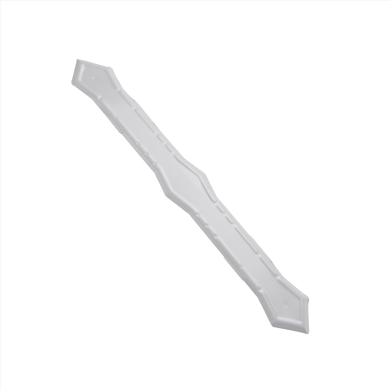 Amerimax 0.25 in. H X 2 in. W X 13.5 in. L White Aluminum K Downspout Strap