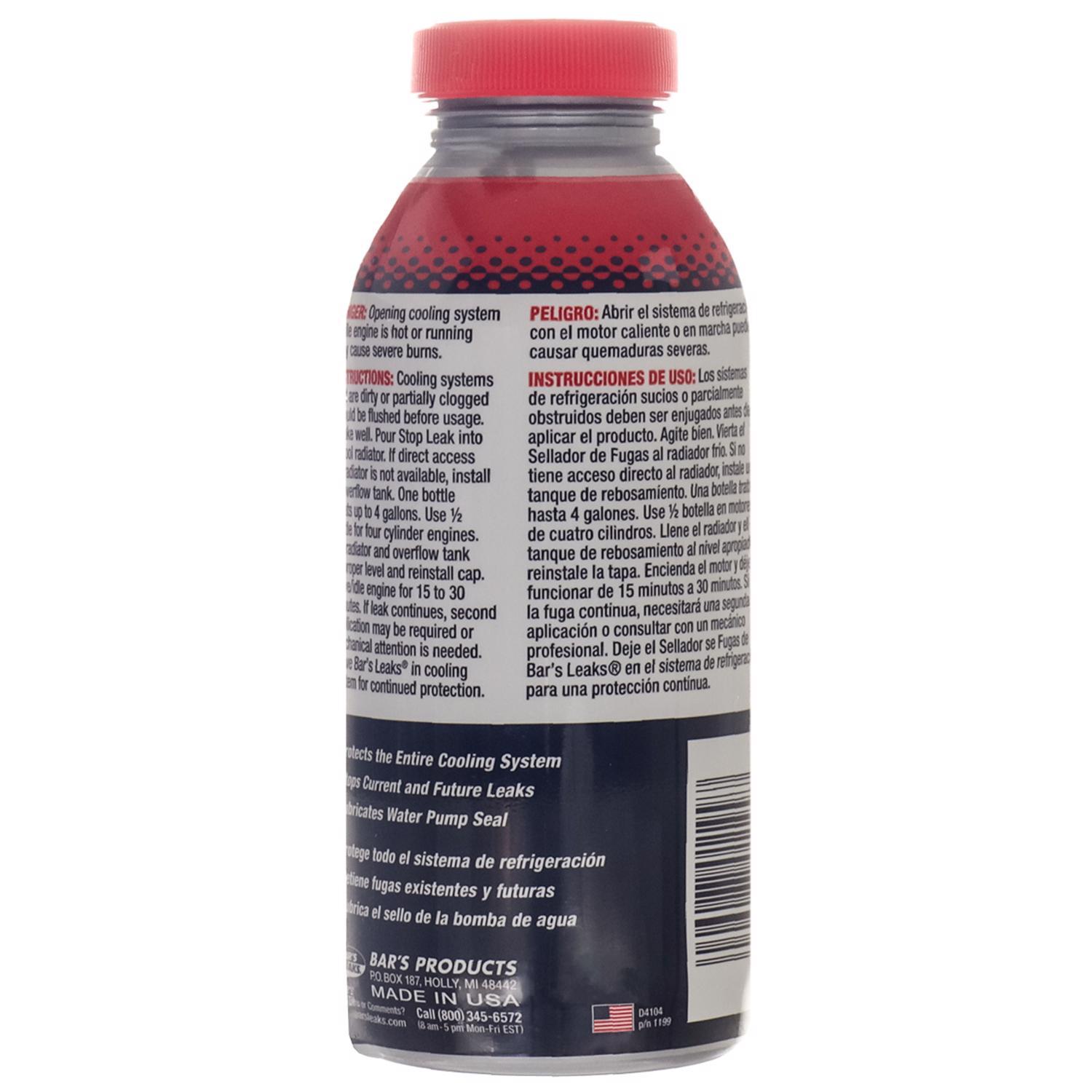 Bar's Leaks Cooling System Radiator Stop Leak For Multi-Purpose 11 oz