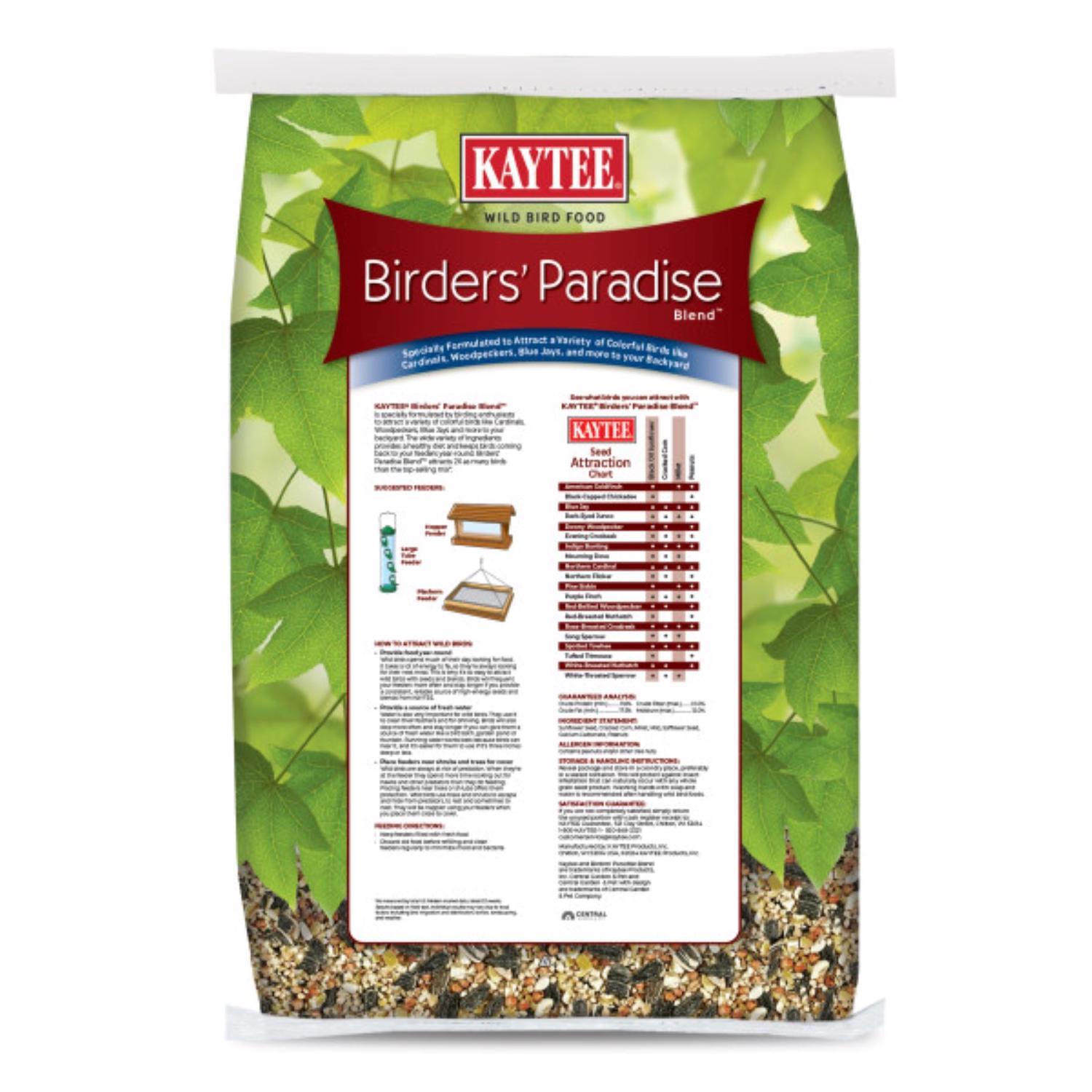 Kaytee Birders Paradise Wild Bird Food 16 lb