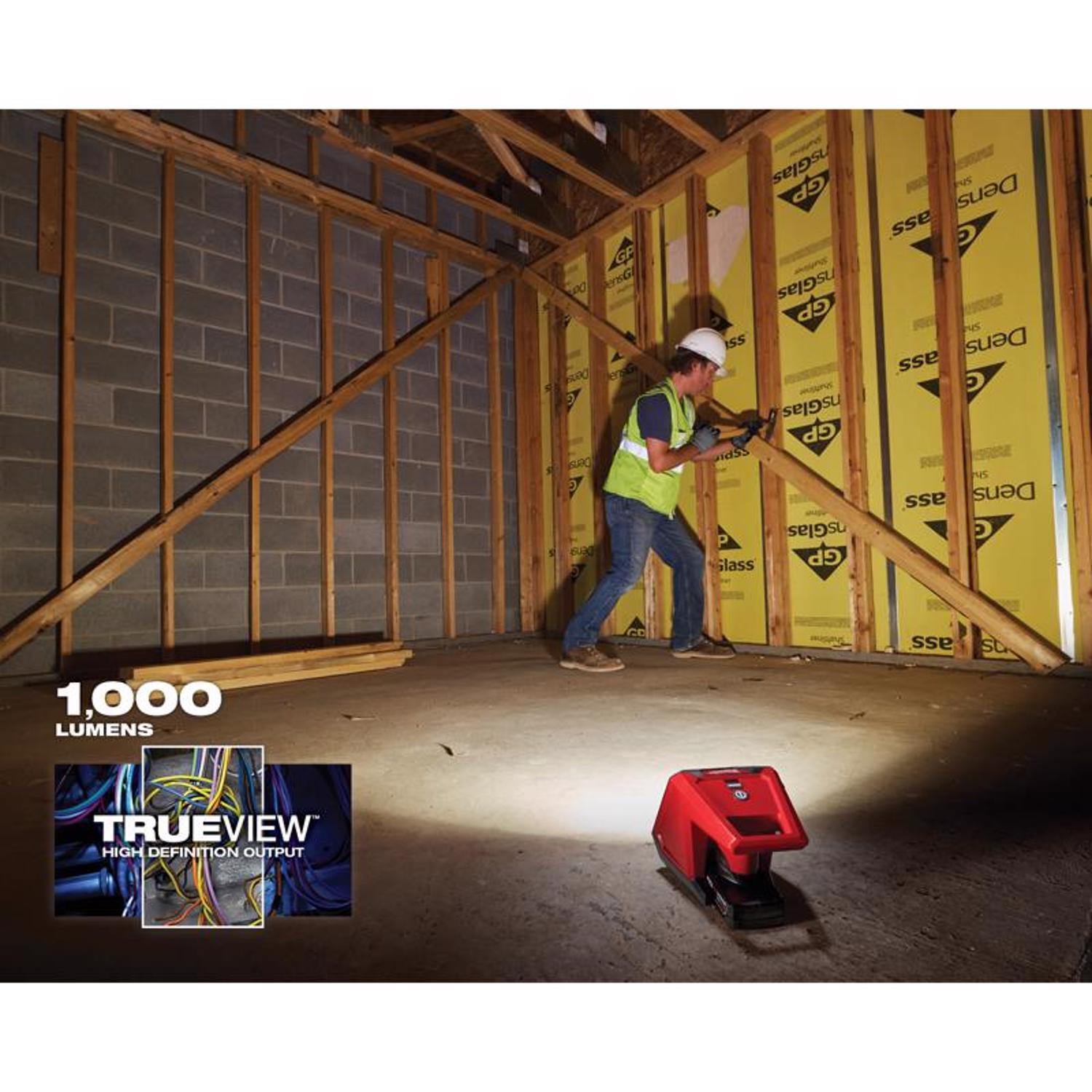 Milwaukee M12 Rover 1000 lm LED Battery Handheld Flood Light