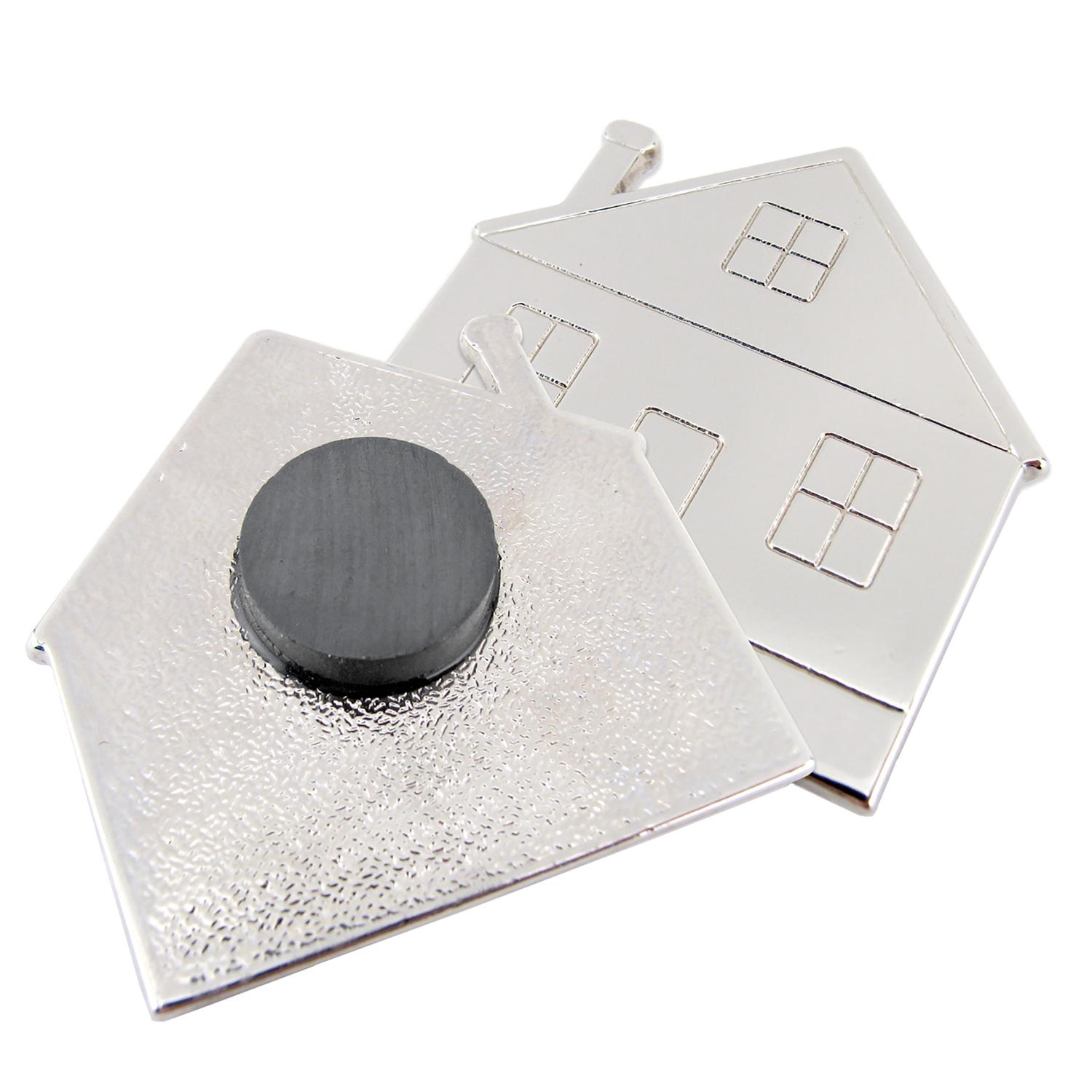 Magnet Source .156 in. L X .97 in. W Black Disc Magnets 0.8 lb. pull 6 pc