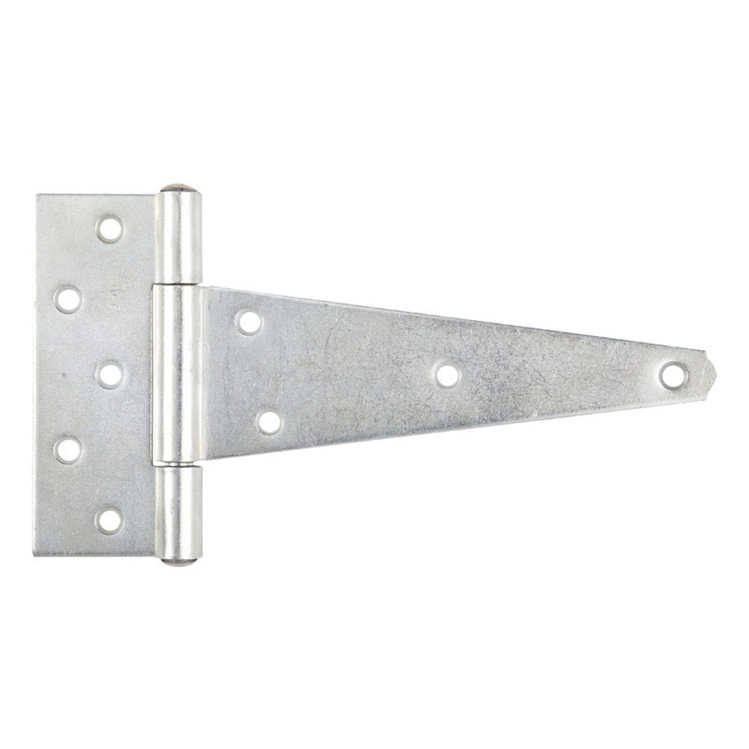 Ace 8 in. L Zinc-Plated Heavy Duty T Hinge 1 pk