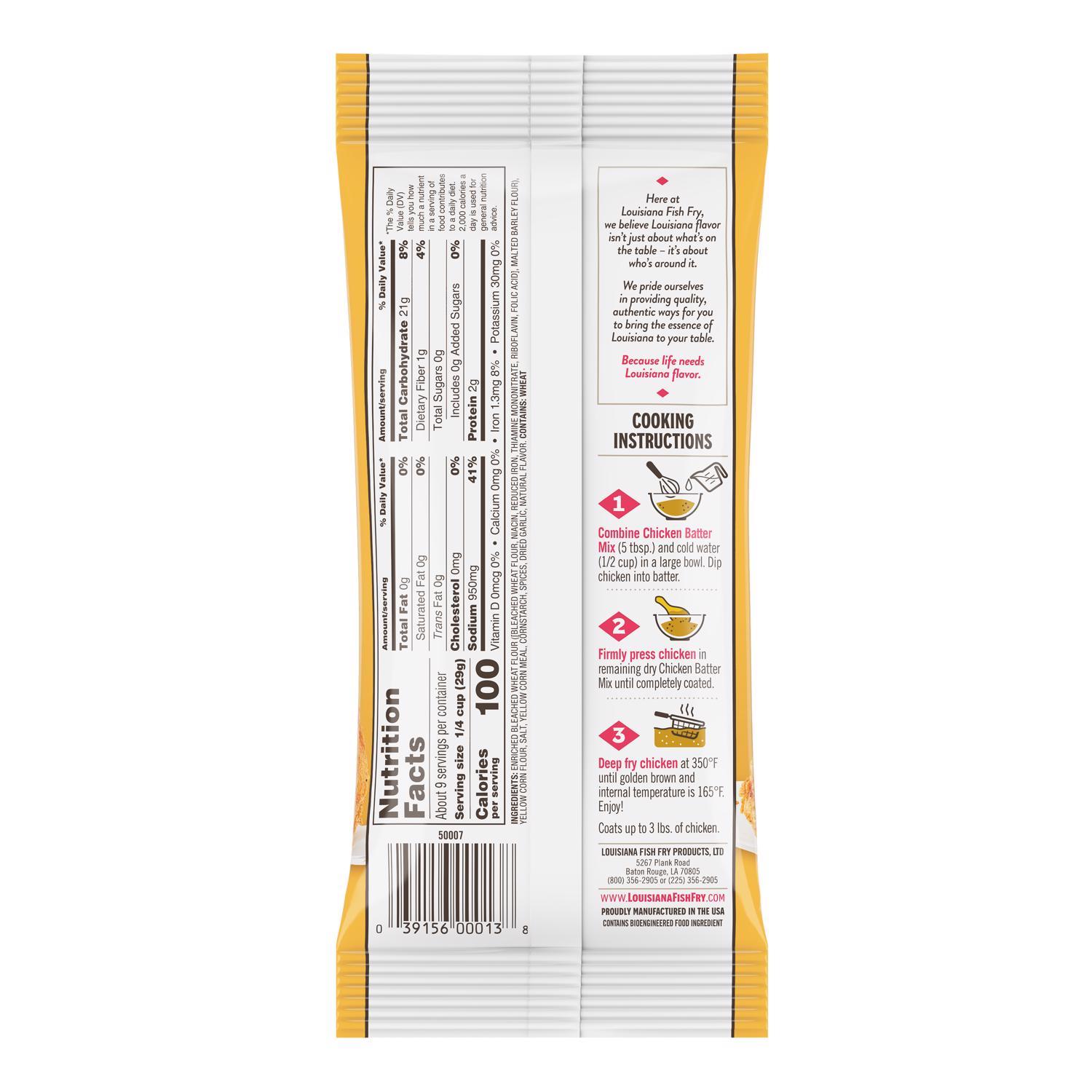 Louisiana Fish Fry Seasoned Chicken Fry Seasoning 9 oz.