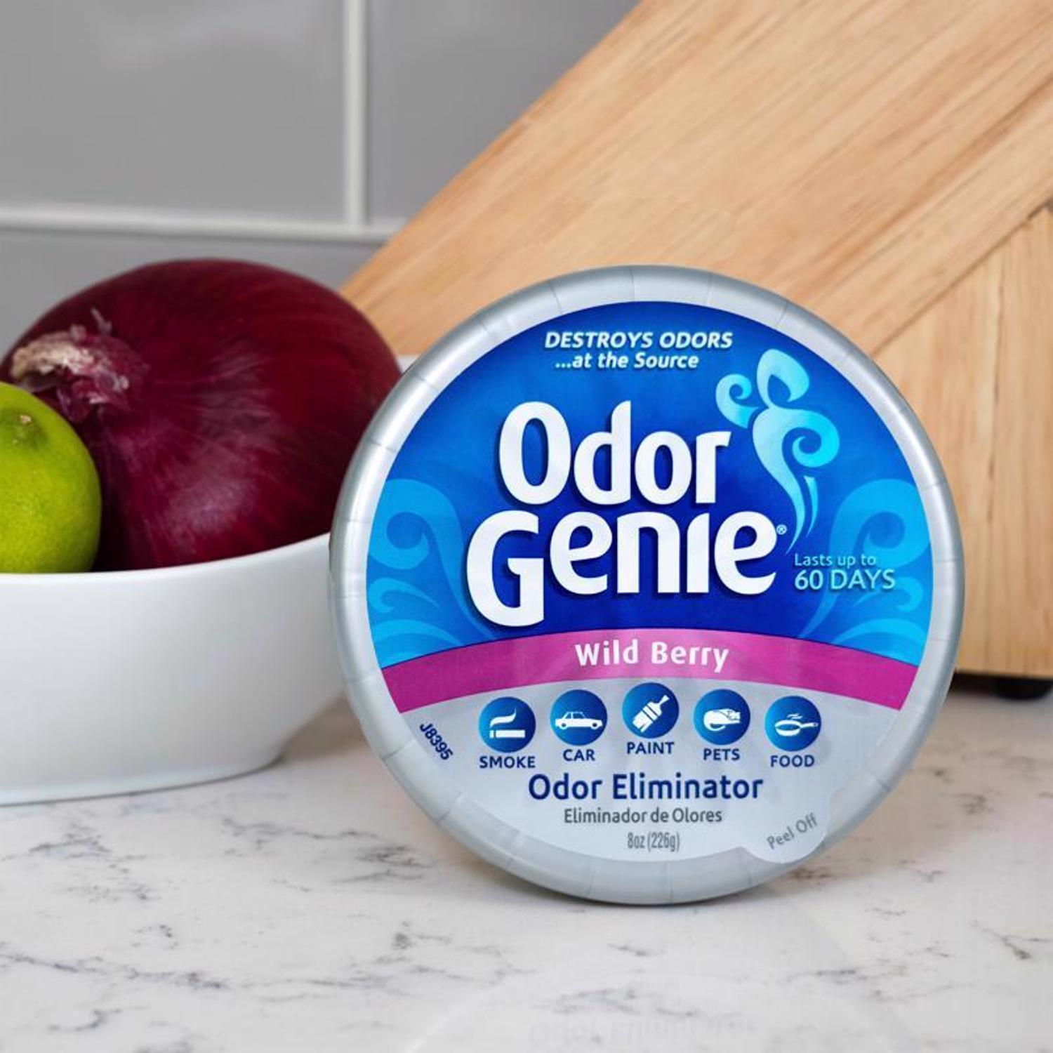 Odor Genie Berry Scent Odor Eliminator 8 oz Gel