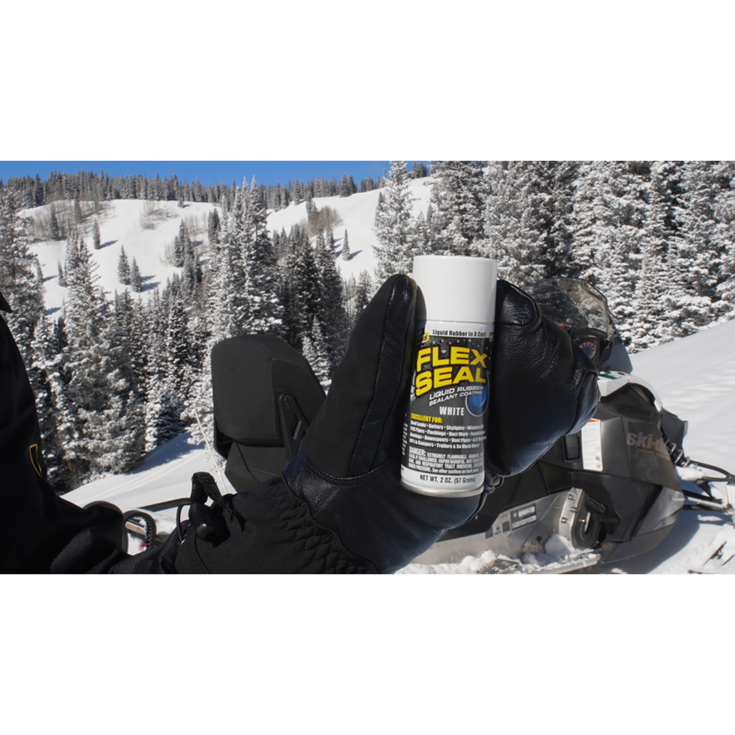 FLEX SEAL Family of Products FLEX SEAL MINI White Rubber Spray Sealant 2 oz