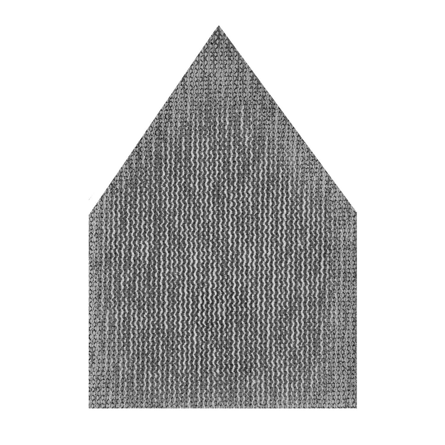 Milwaukee M12 3.75 in. L X 3.625 in. W Aluminum Oxide 120 Grit Medium Sanding Sheet