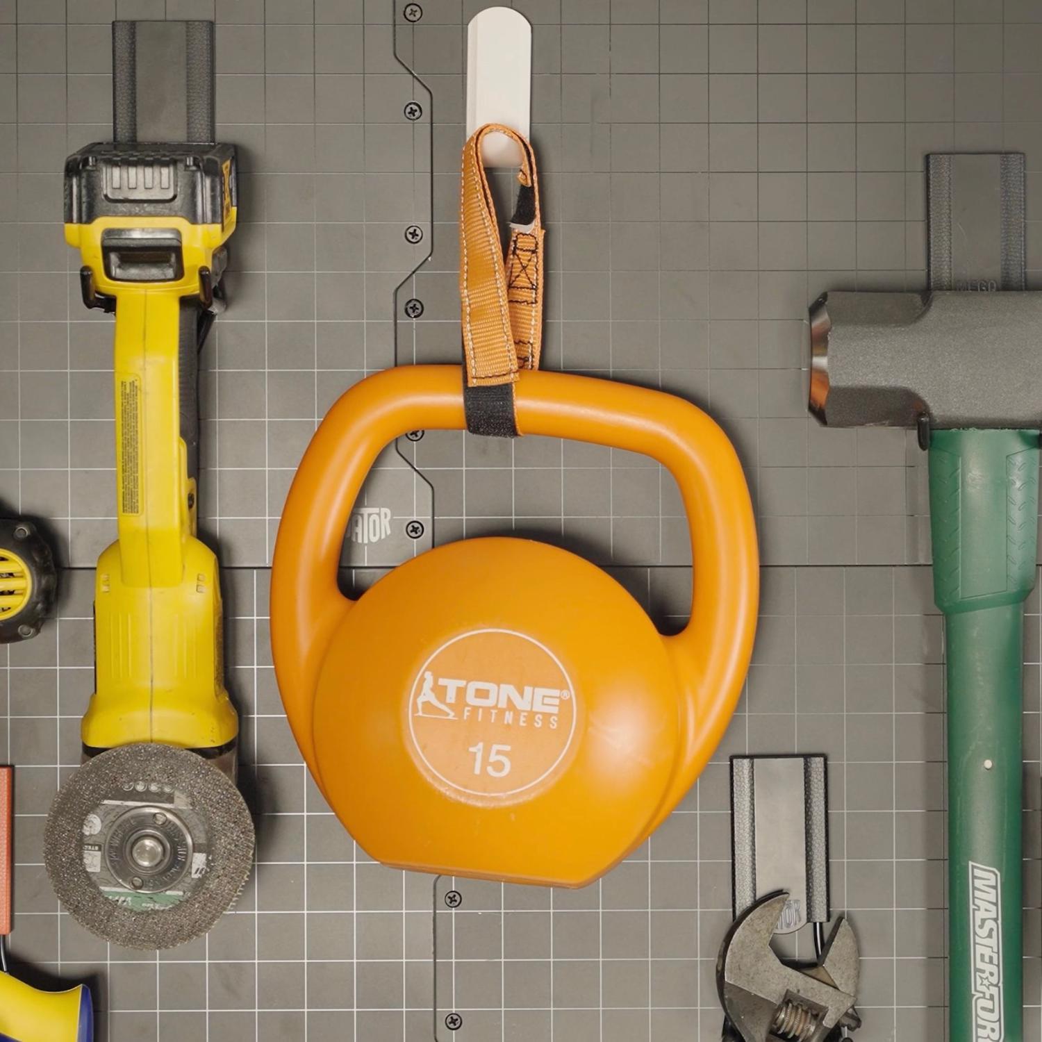 Gator Magnetics MINI Black Plastic/Steel Magnetic Hooks 15 lb. cap. 1 Pack