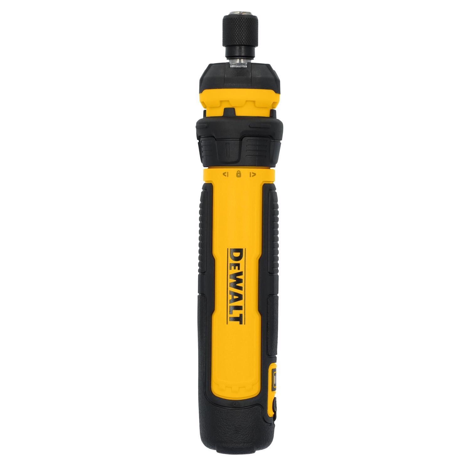 DEWALT 4V MAX Cordless Powered Screwdriver with Bit Set Kit