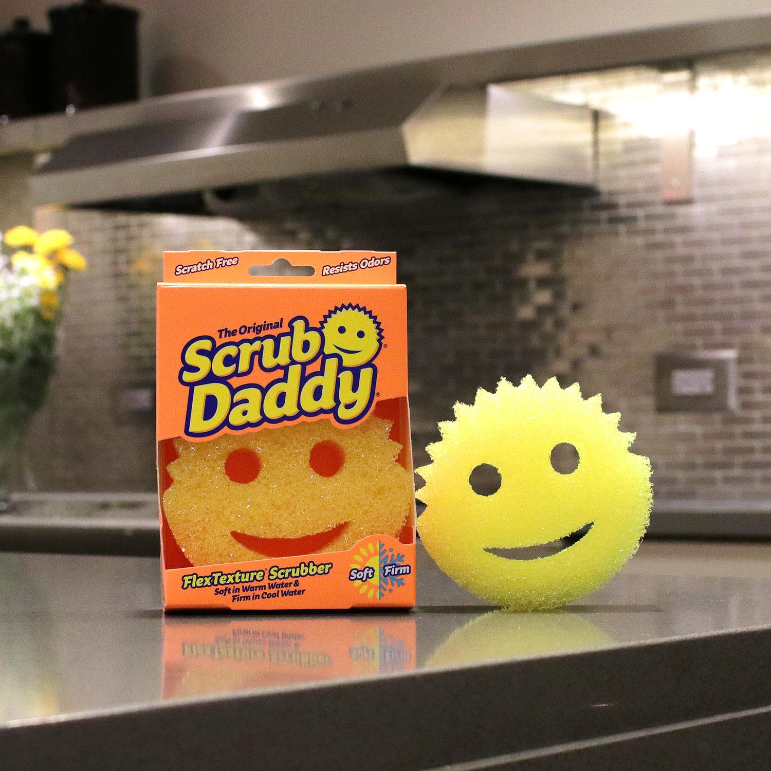 Scrub Daddy FlexTexture Heavy Duty Scrubber Sponge For All Purpose 6 in. L 1 pk