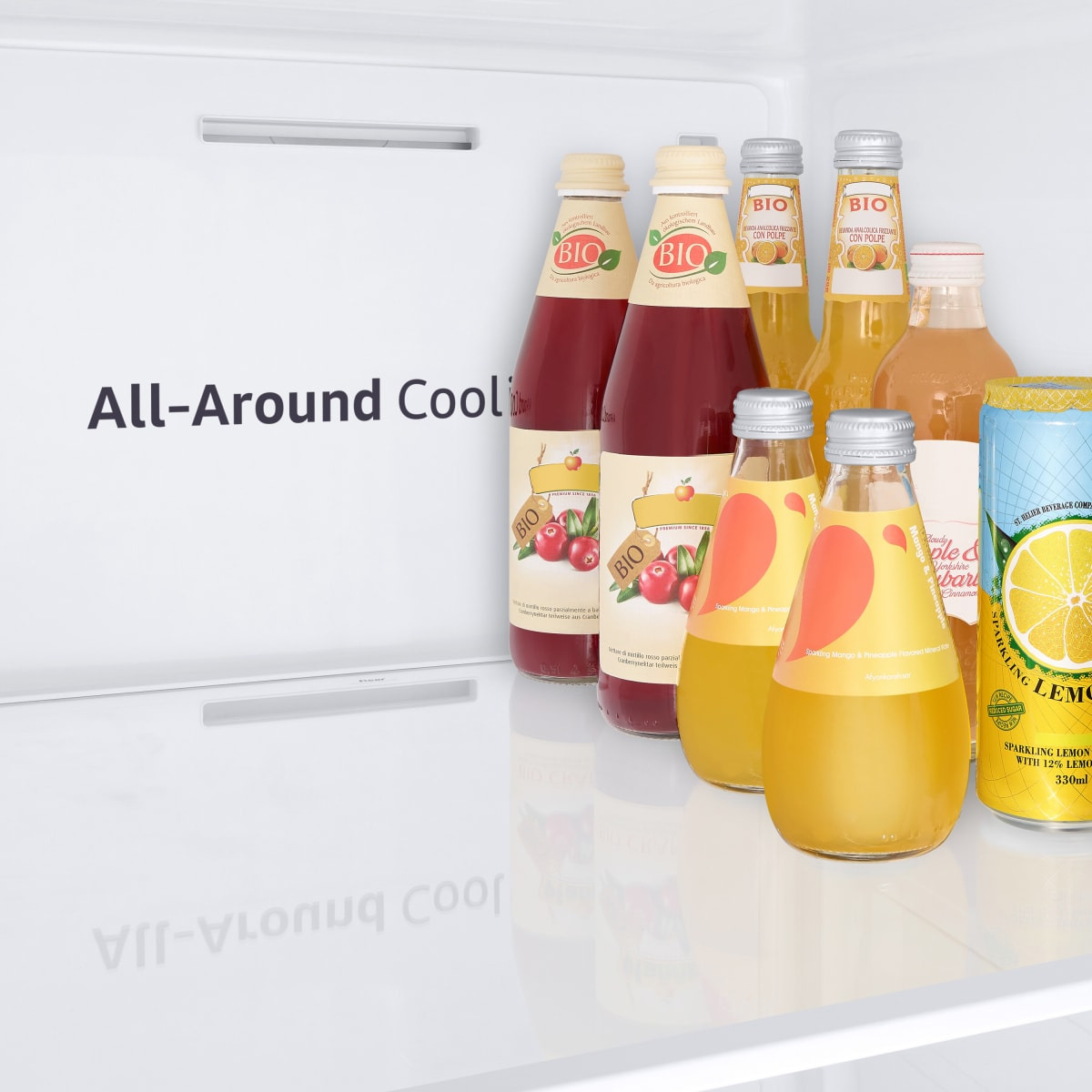 Samsung 36 in. Freestanding Side by Side Smart Refrigerator with 27.4 Cu. Ft. Total Capacity