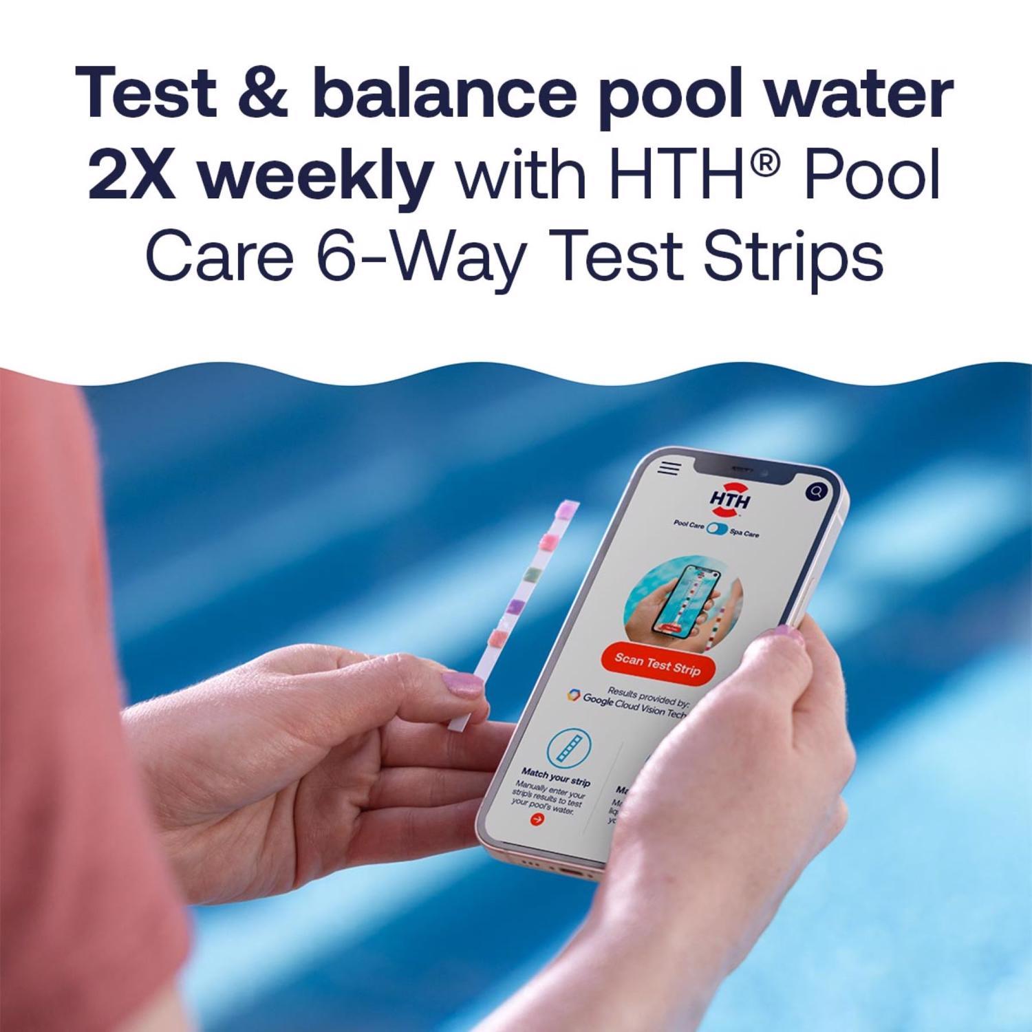 HTH Pool Care Tablet Swimming Pool Sanatizer 3 lb