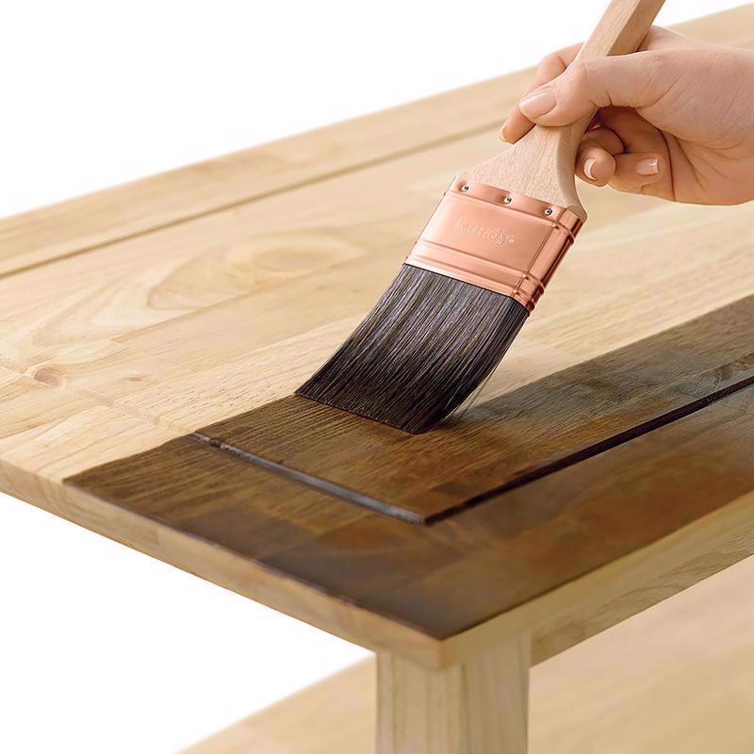 Minwax Wood Finish Semi-Transparent True Black Oil-Based Penetrating Wood Finish 1 qt