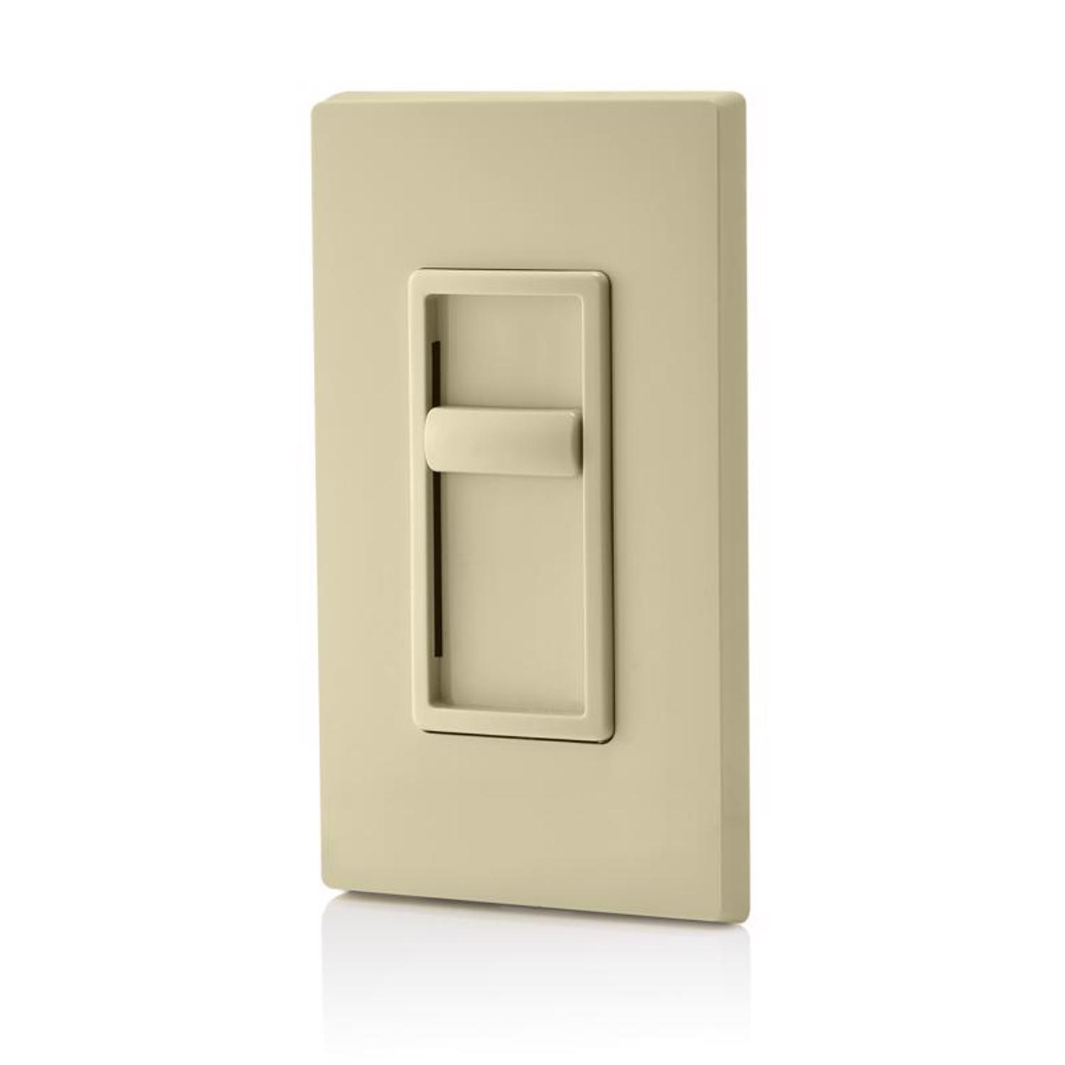 Leviton Decora SureSlide Ivory 600 W Slide Dimmer Switch 1 pk