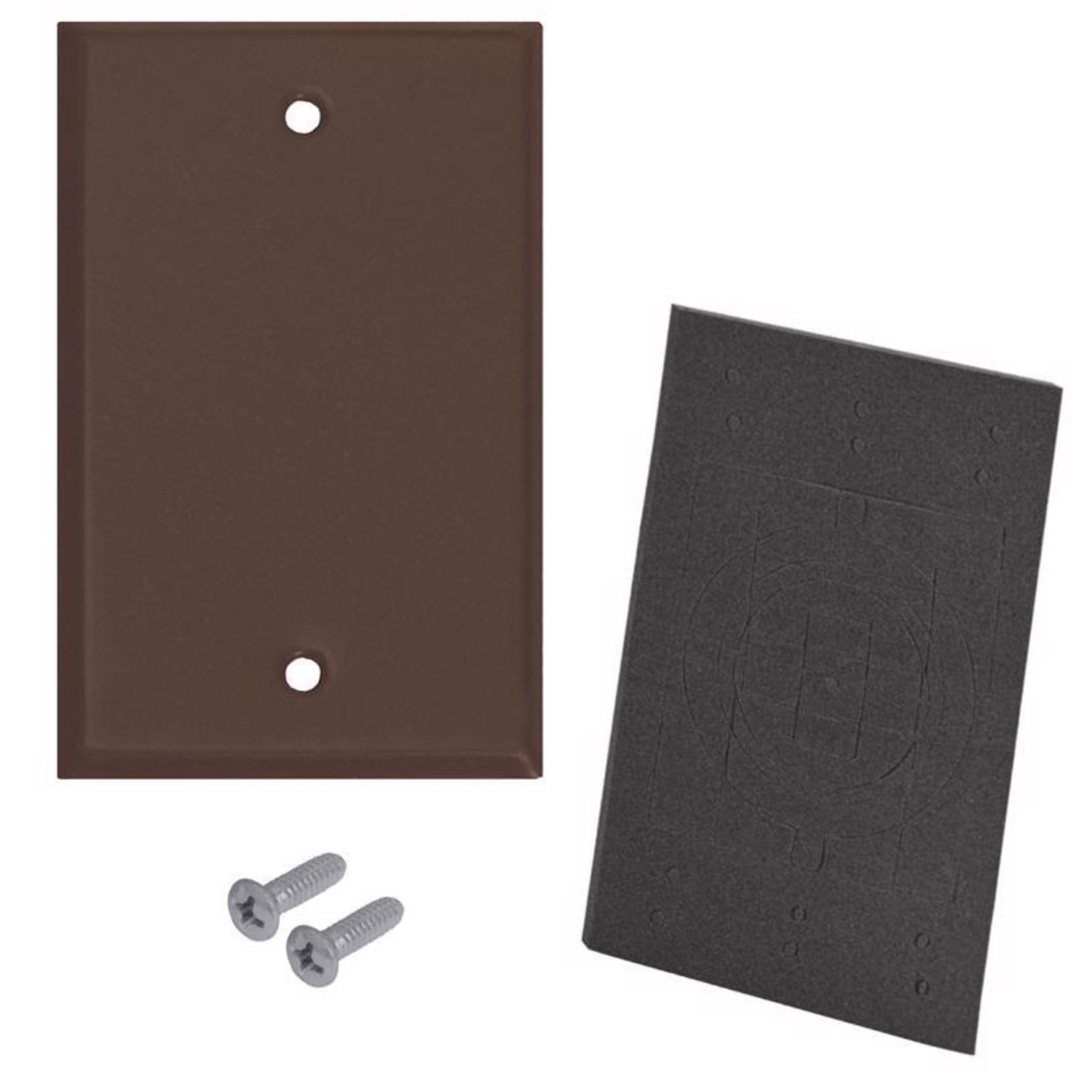 Sigma Engineered Solutions Rectangle Steel 1 gang 4.52 in. H X 2.77 in. W Flat Box Cover