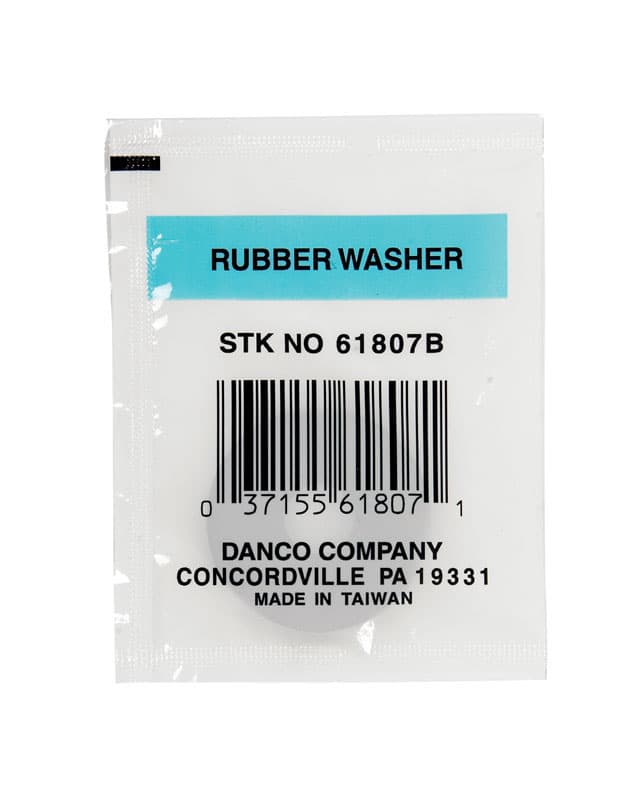 Danco 3/8 in. D Rubber Washer 1 pk
