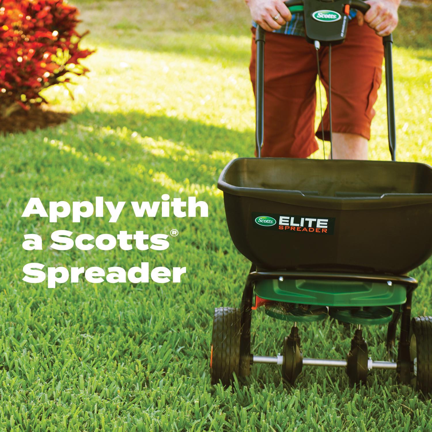 Scotts Turf Builder Bonus S Weed & Feed Southern Lawn Food For Multiple Grass Types 10000 Sq Ft