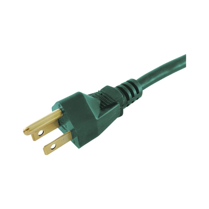Ace Outdoor 50 ft. L Green Triple Outlet Cord 16/3 SJTW