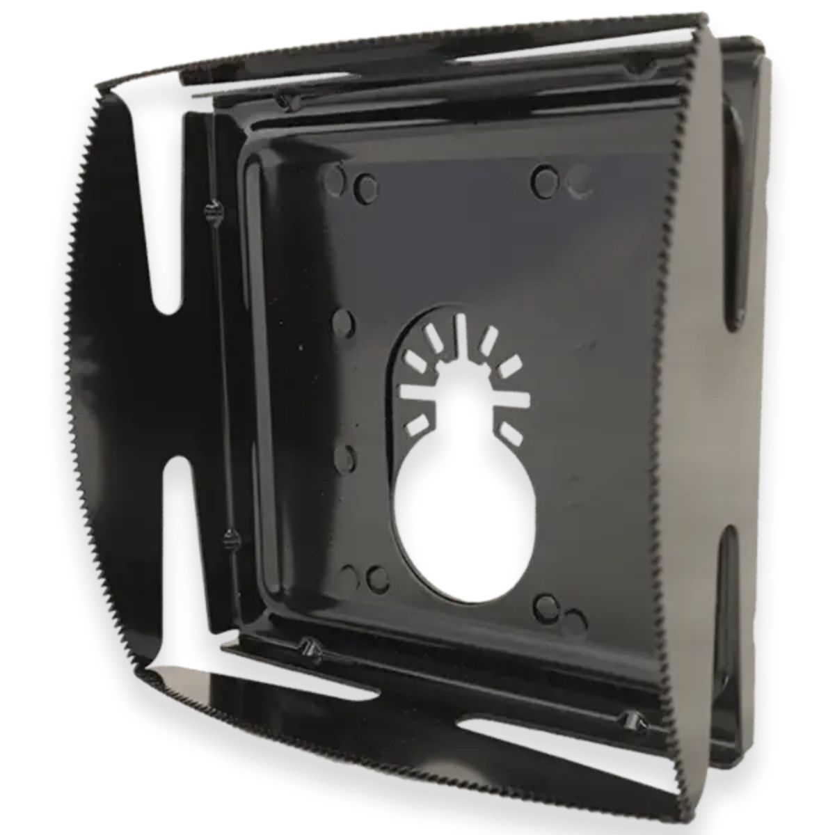 Rack-A-Tiers Hole Cutter Q-Bit Single Gang Hole Cutter - 2 3/8 in. x 3 3/4 in.