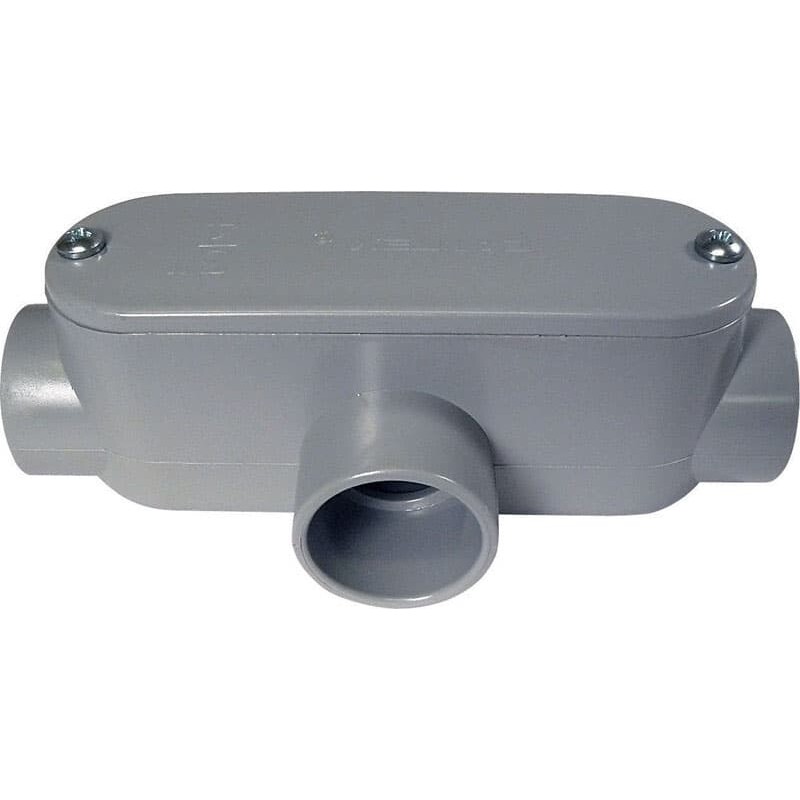 Cantex 3/4 in. D PVC Conduit Body For PVC 1 pk