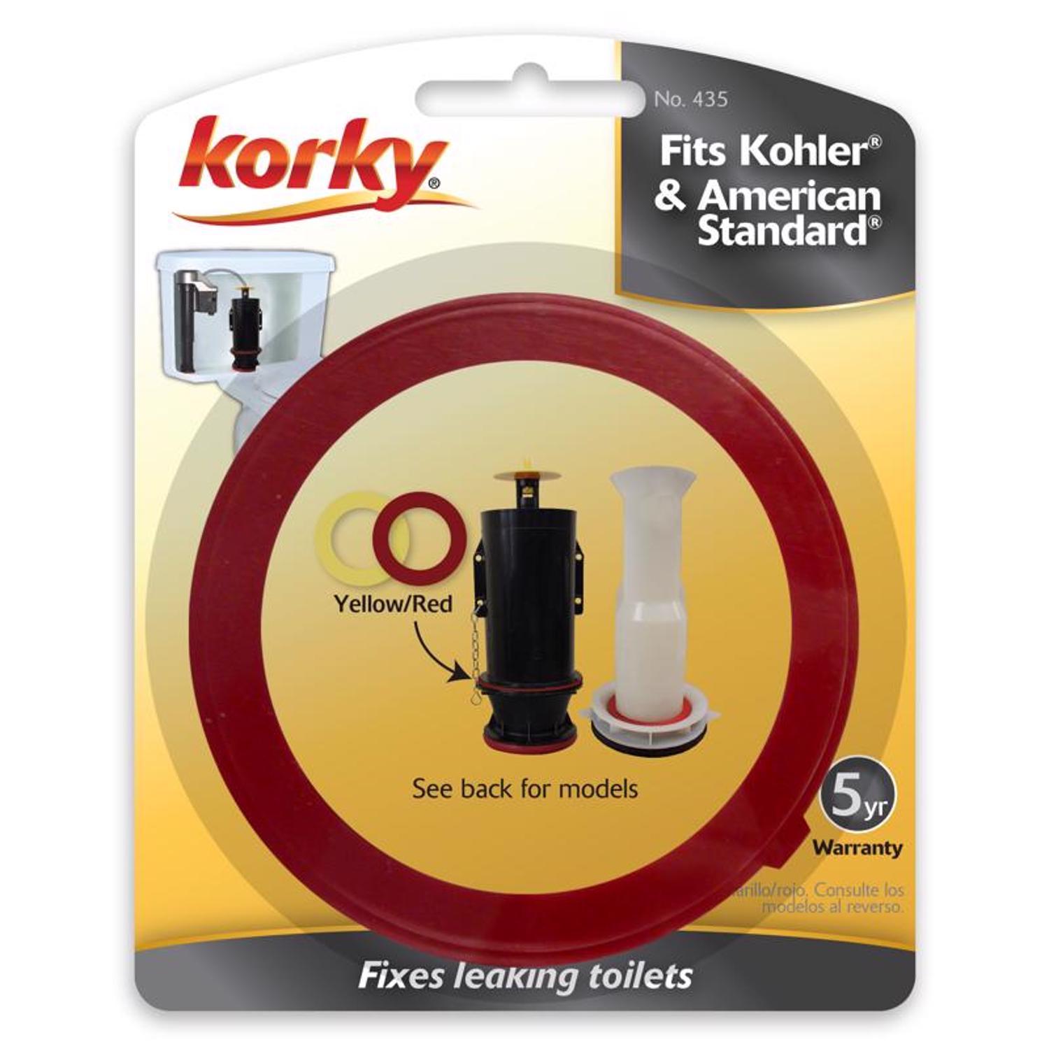 Korky Valve Seal Kit Red For Universal