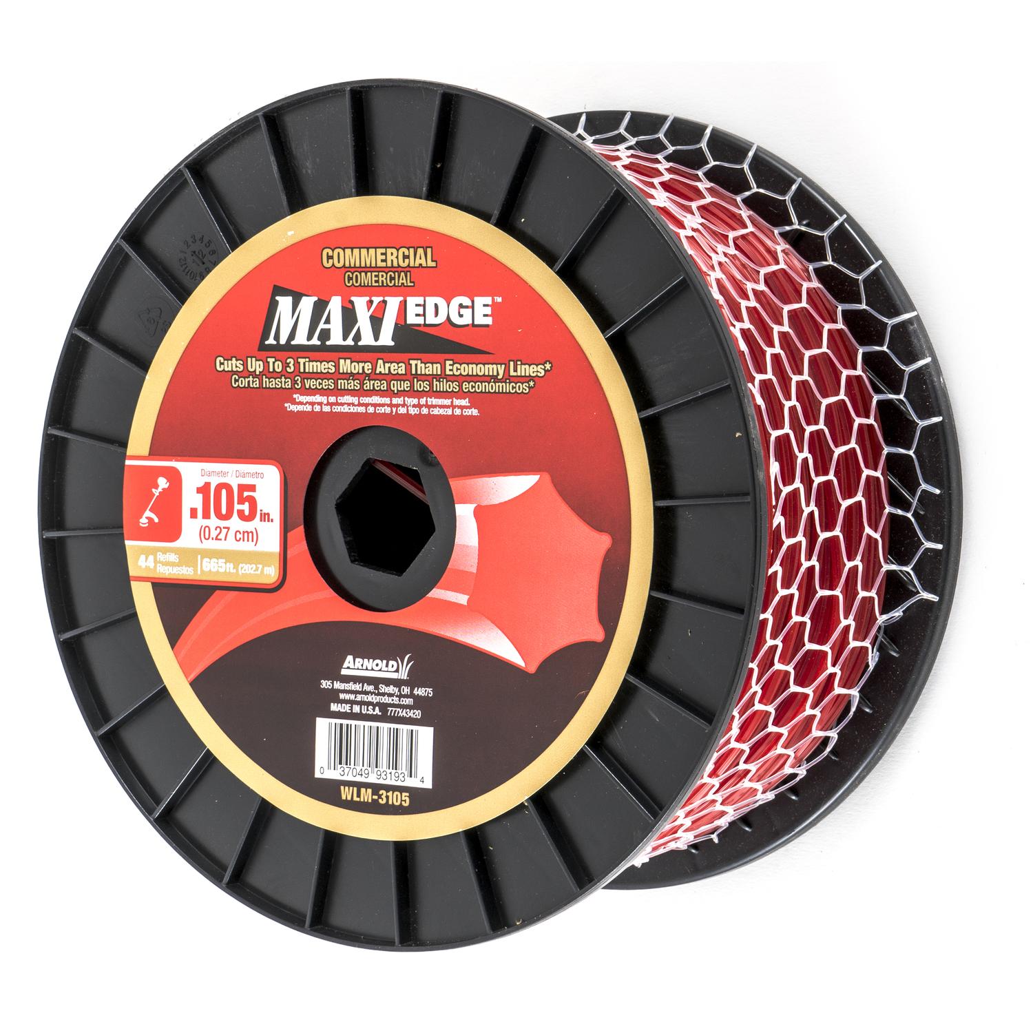 Arnold Maxi Edge Commercial Grade.105 in. D X 665 ft. L Trimmer Line