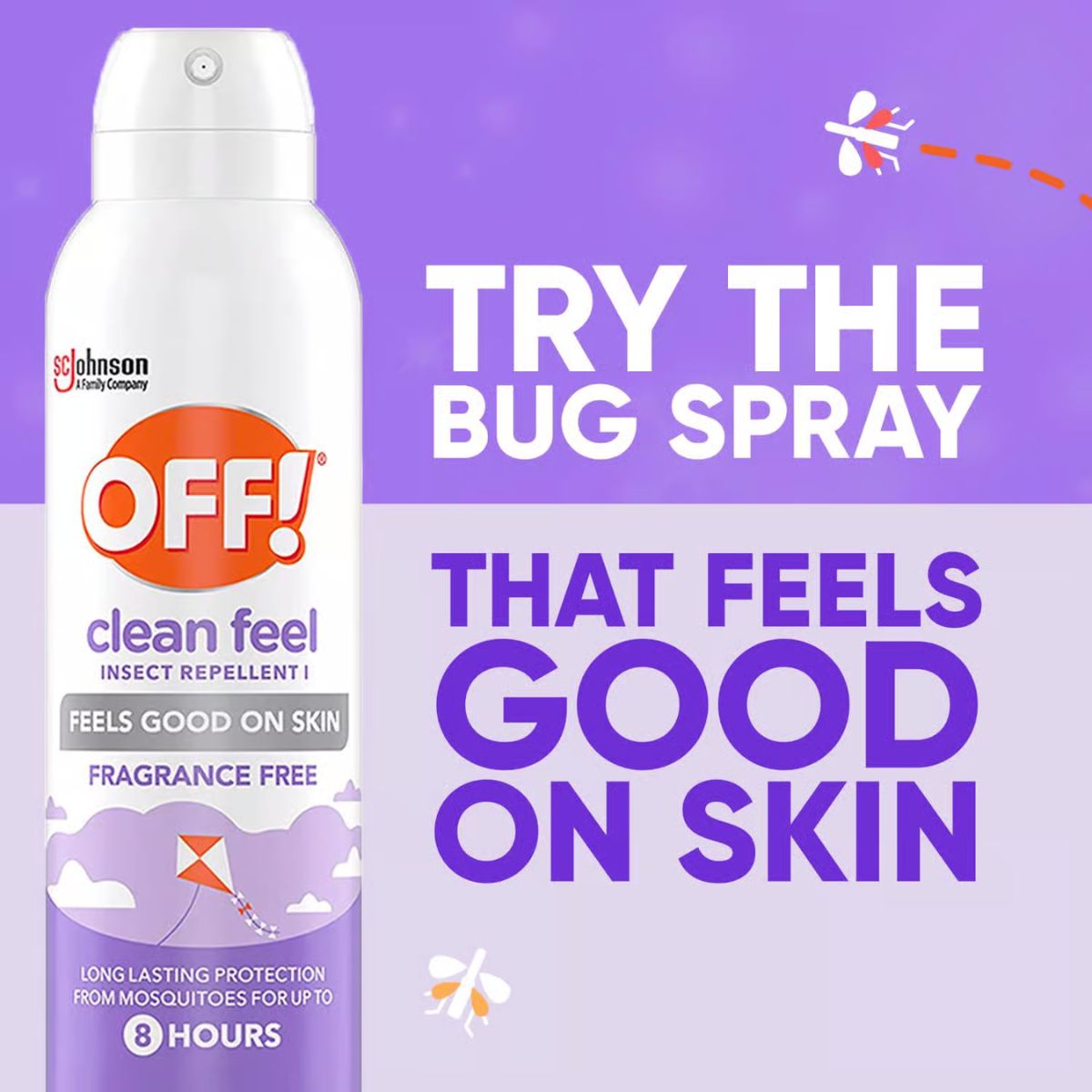 OFF! Clean Feel Insect Repellent Liquid For Mosquitoes/Ticks 5 oz.