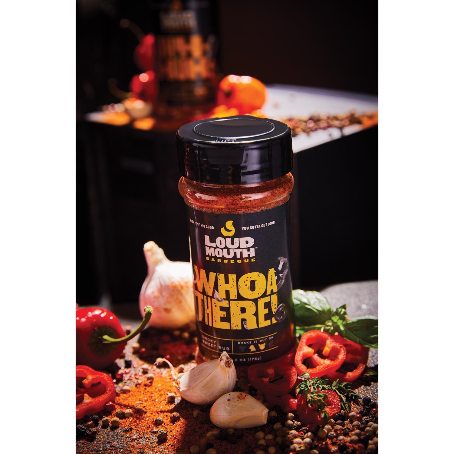 Loud Mouth WHOA THERE Smokey Sweet BBQ Rub 6.2 oz