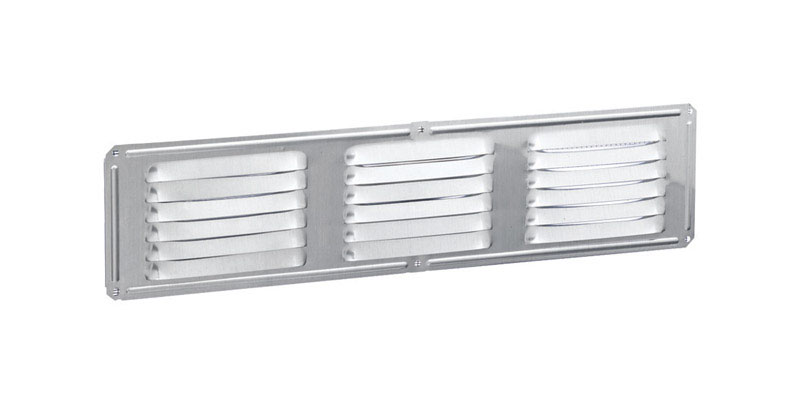 Air Vent Undereave Vent 16in. x 4in. 28 Sq." 15in. x 3in. Aluminum Mill