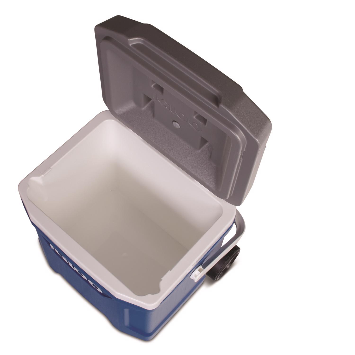 Igloo Blue/Gray 16 qt Roller Cooler