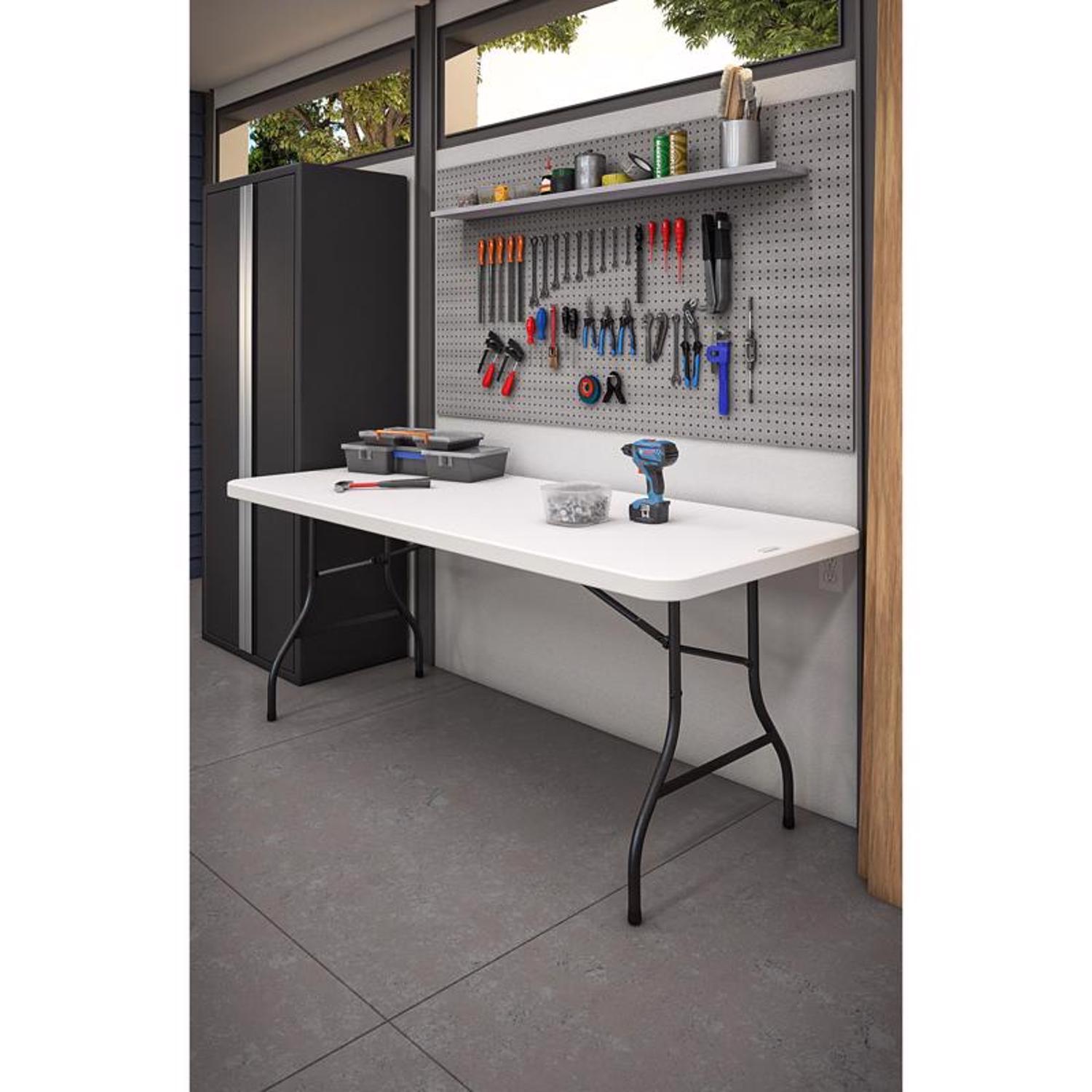 Cosco 29.6 in. W X 72 in. L Rectangular Table