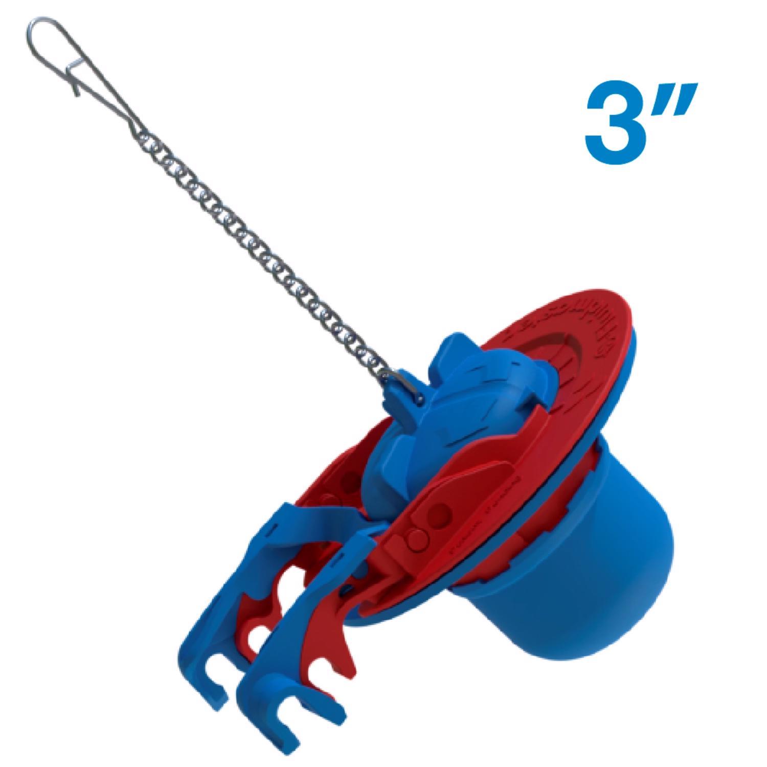 Fluidmaster Super Flapper Adjustable Flapper Multicolored Plastic/Rubber For Universal