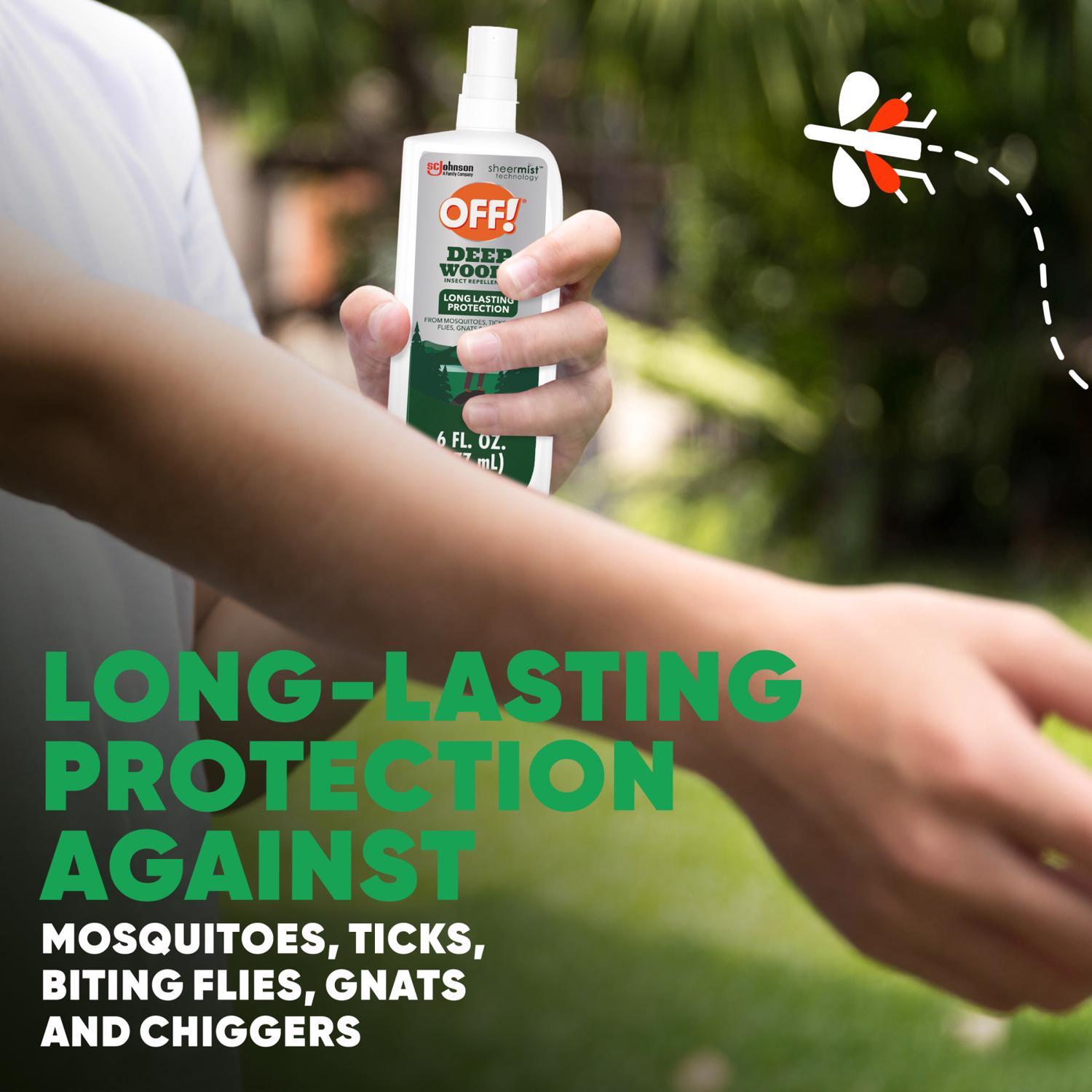 OFF! Deep Woods Insect Repellent Liquid For Gnats/Mosquitoes/Ticks 6 oz