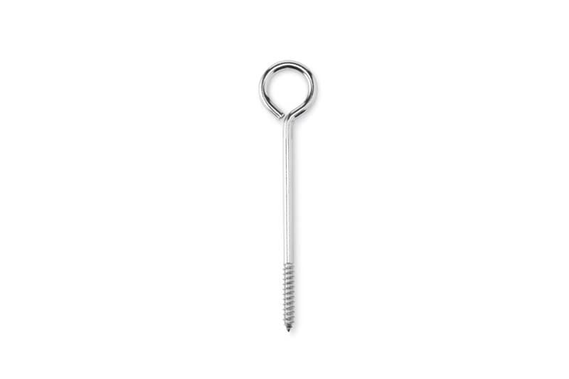 Hampton 3/8 in. X 8 in. L Stainless Stainless Steel Lag Thread Eyebolt