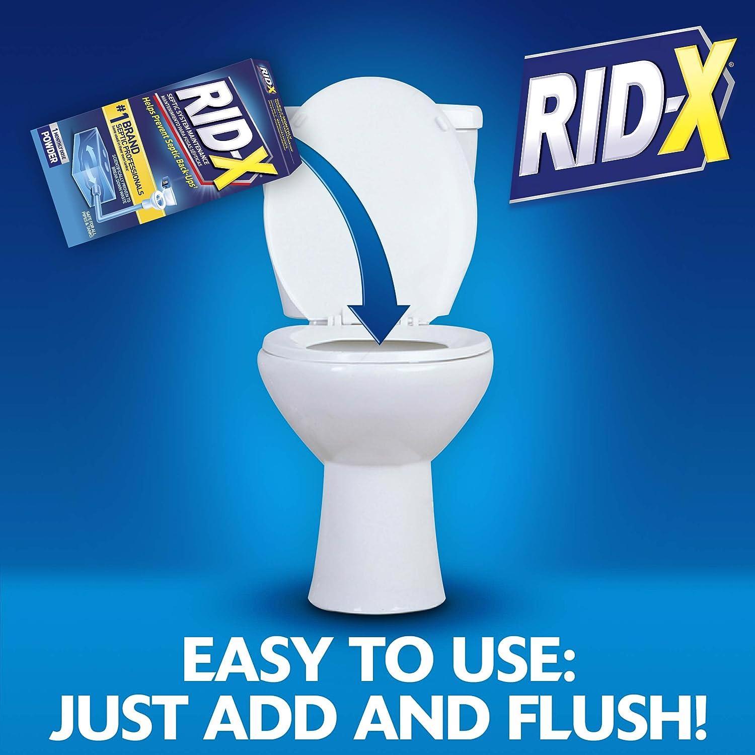 RID-X Pouches Septic System Treatment 3.2 oz