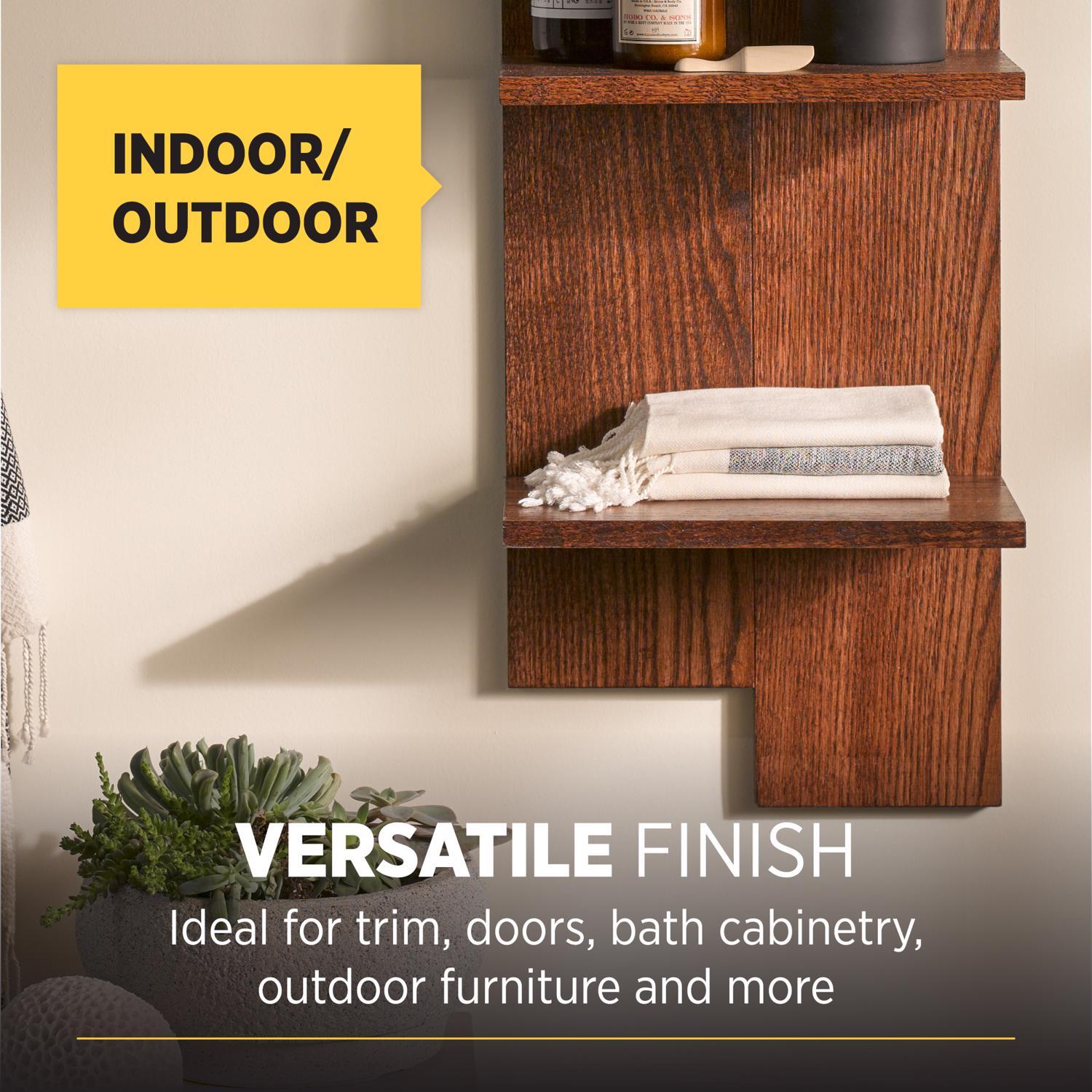 Minwax Helmsman Satin Clear Oil-Based Spar Urethane 1 gal