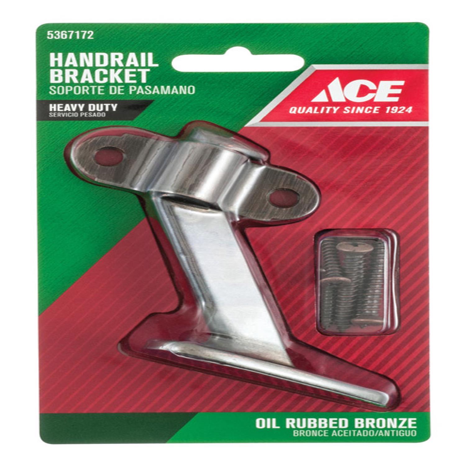 Ace Bronze Bronze Heavy Duty Handrail Bracket 3-3/4 in. L