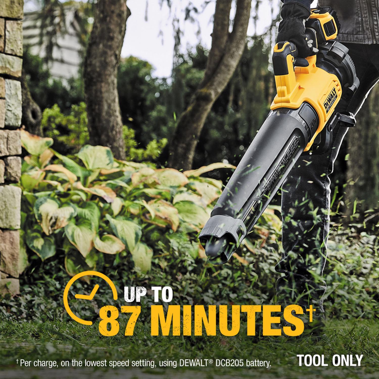 DEWALT 20V MAX DCKO215M1 13 in. 20 V Battery Blower Trimmer Combo