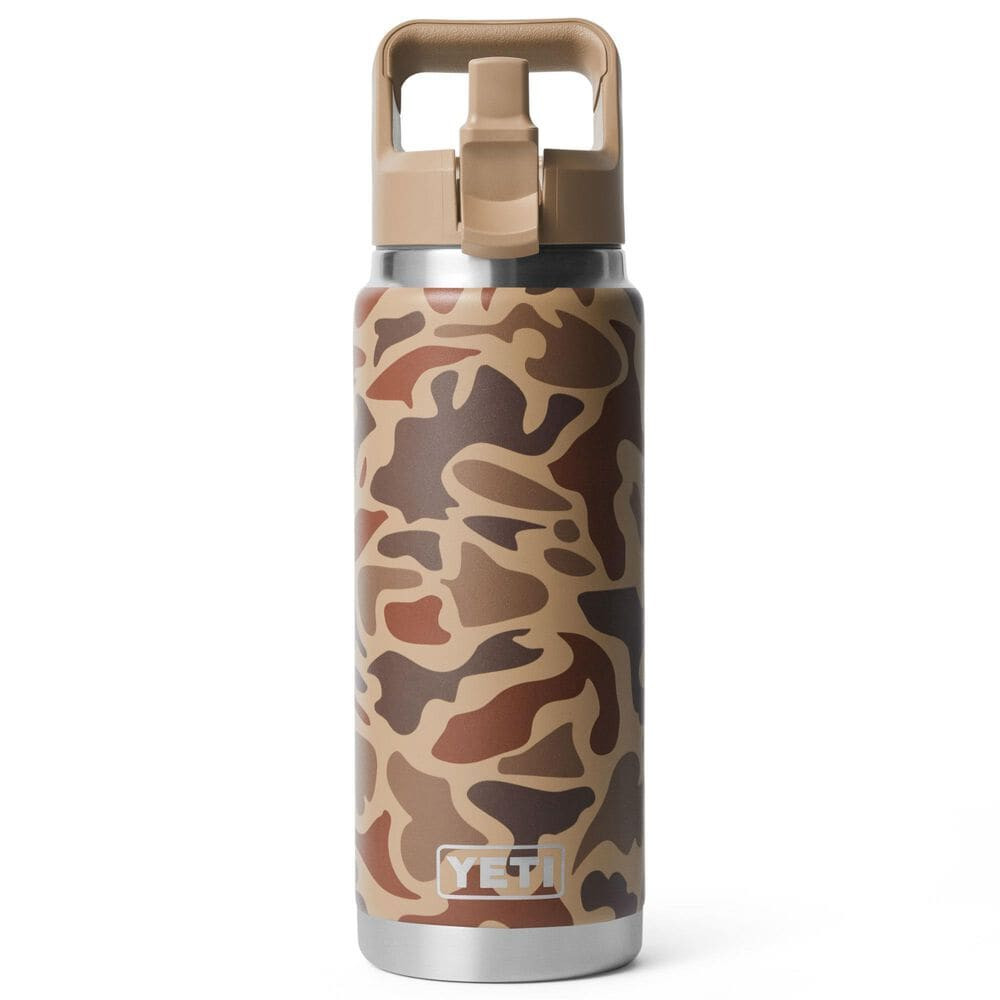 I/O YETI Rambler 26 oz Straw Bottle Wetlands Camo