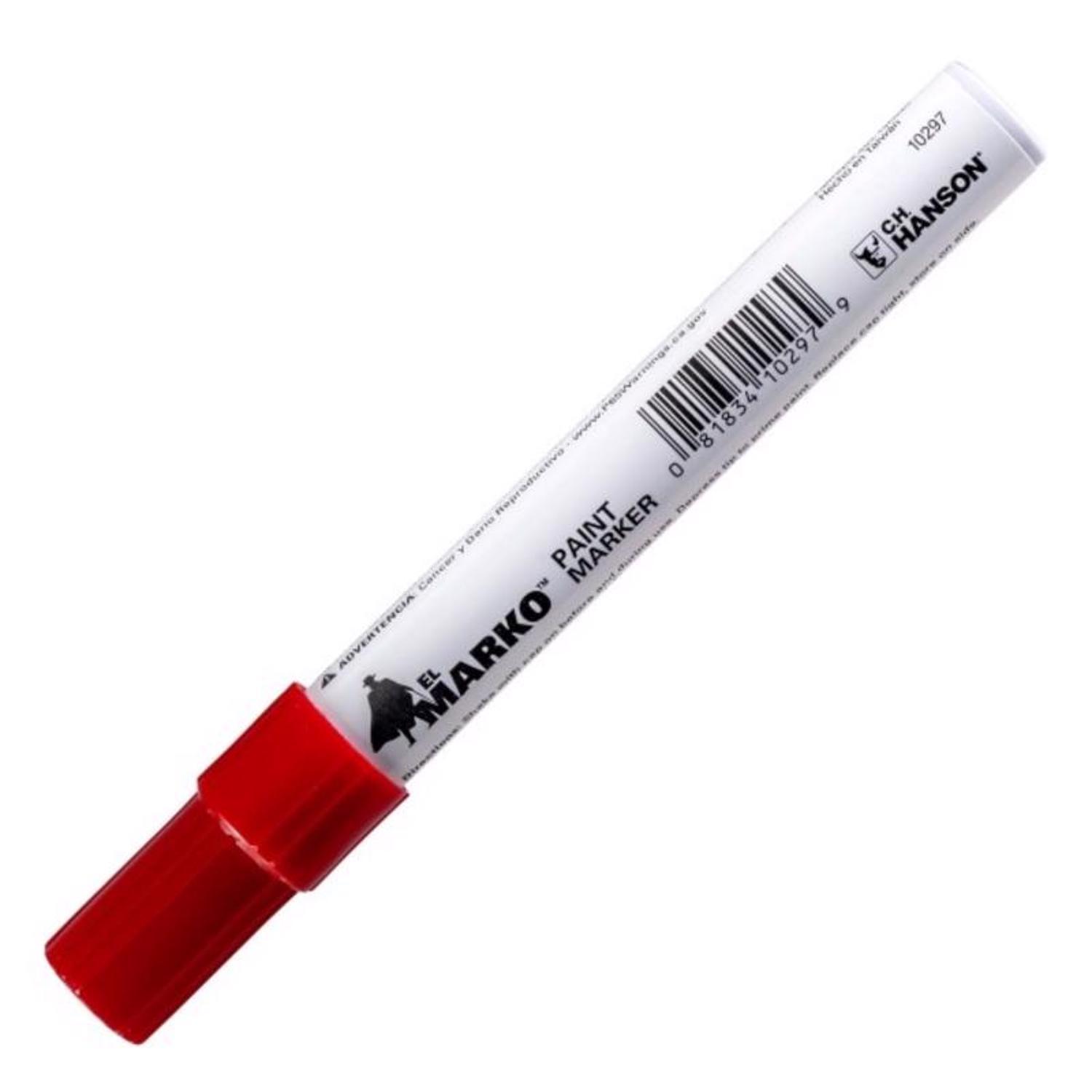 C.H. Hanson Red Valve Tip Paint Marker 1 pk
