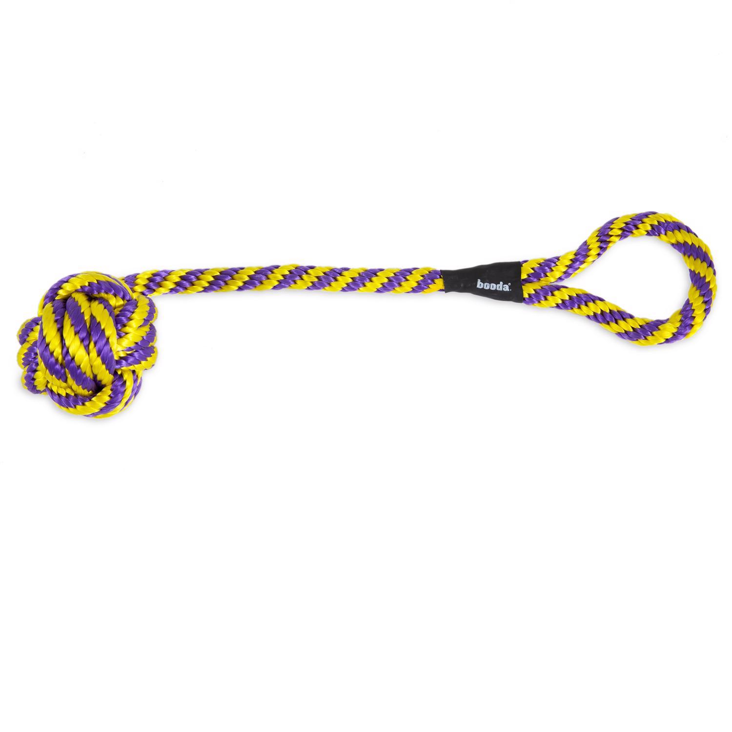 Booda For Dog Multicolored Polypropylene Wing-a-Ball Dog Toy Large