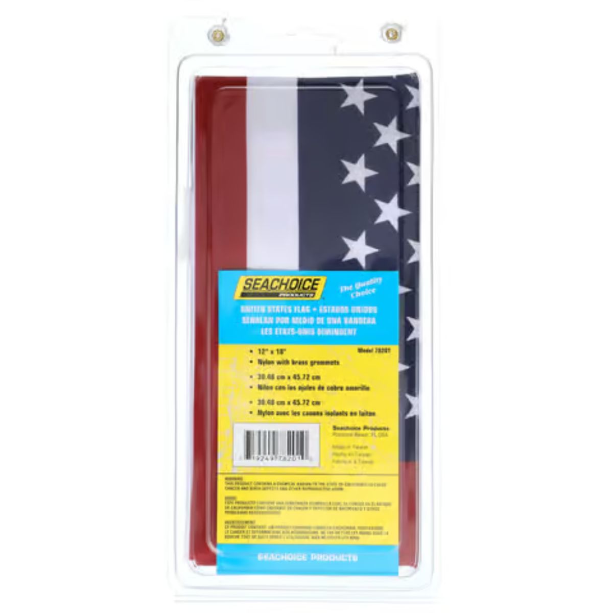 Seachoice United States Flag 18 in. W x 12 in. L