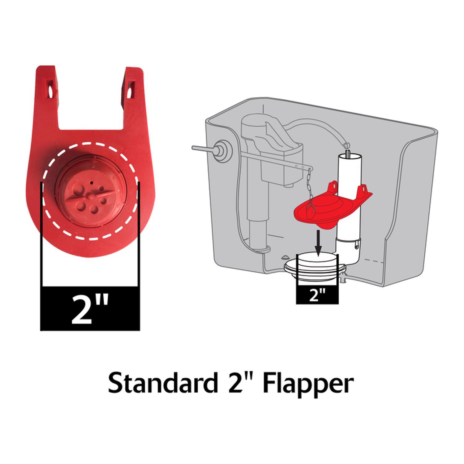 Korky Adjustable 2 inch Flush Valve Kit