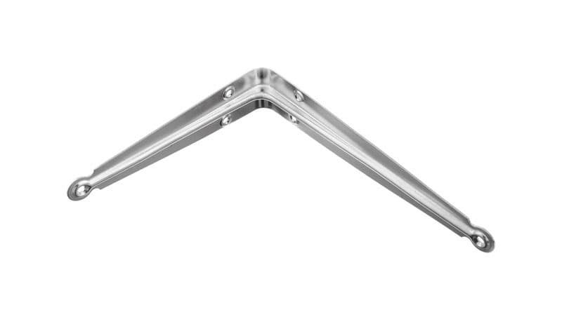 Hampton Steel Bracket 22 Ga. 8 in. L 35 lb
