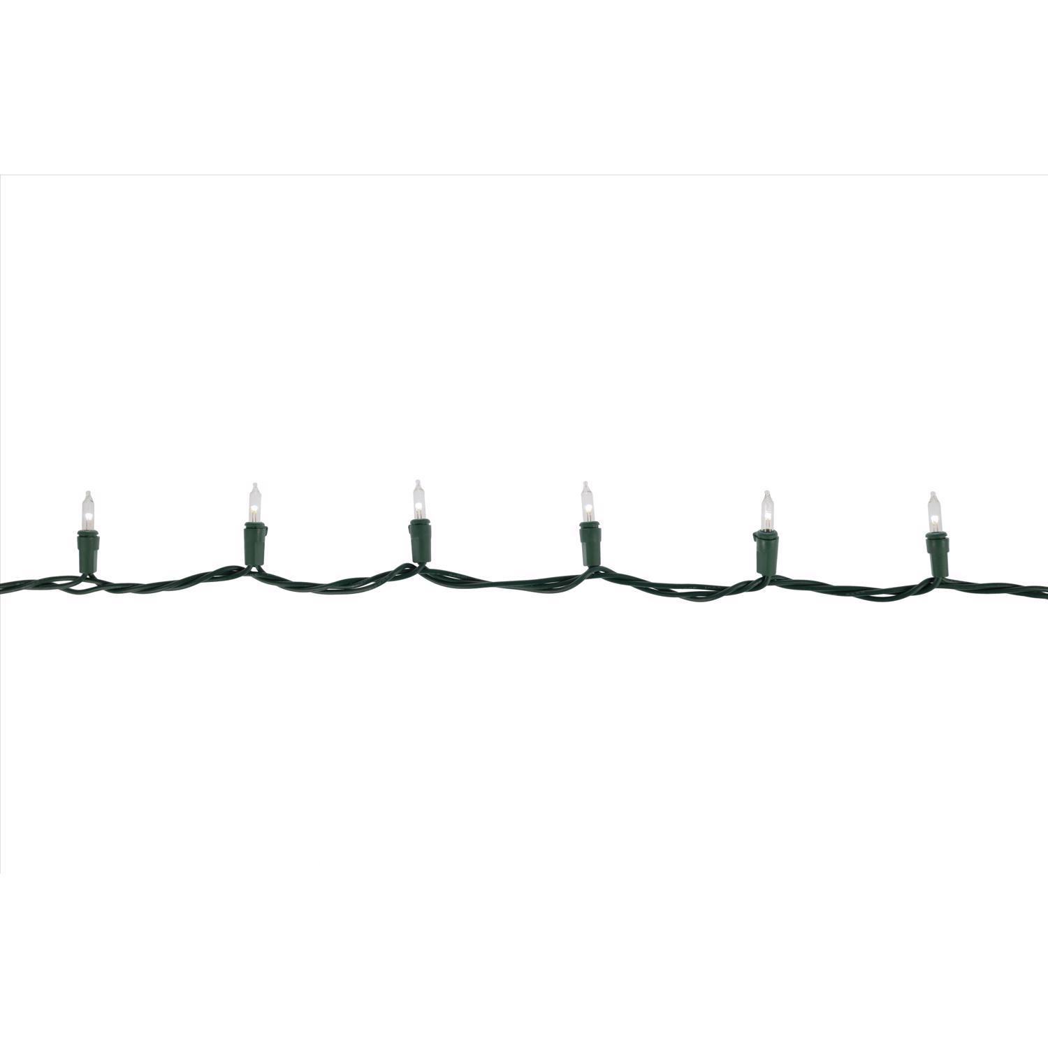 Celebrations LED T5 Pure White 50 ct String Christmas Lights 12 ft.
