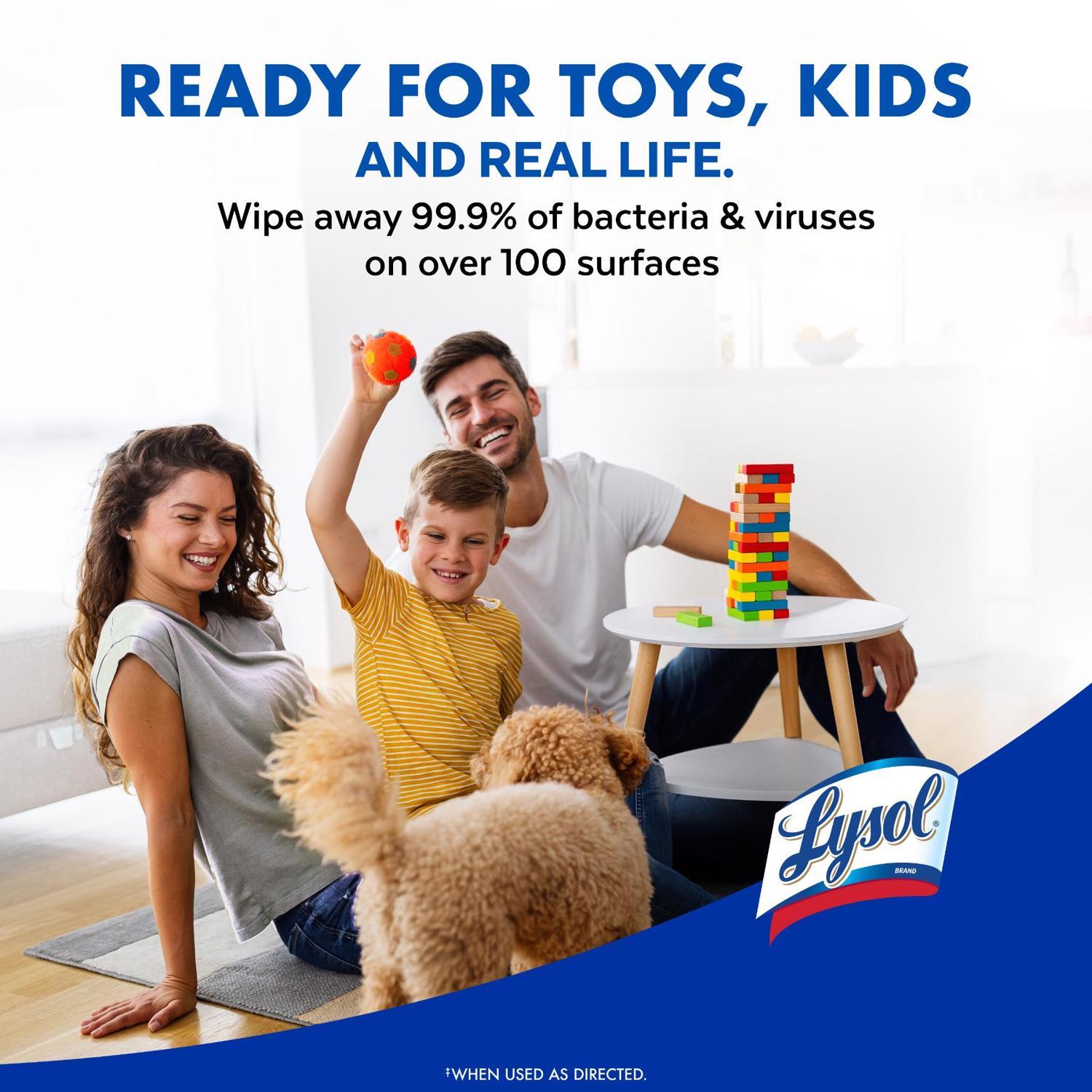 Lysol Lemon & Lime Blossom Scent Disinfecting Wipes 80 ct 1 pk