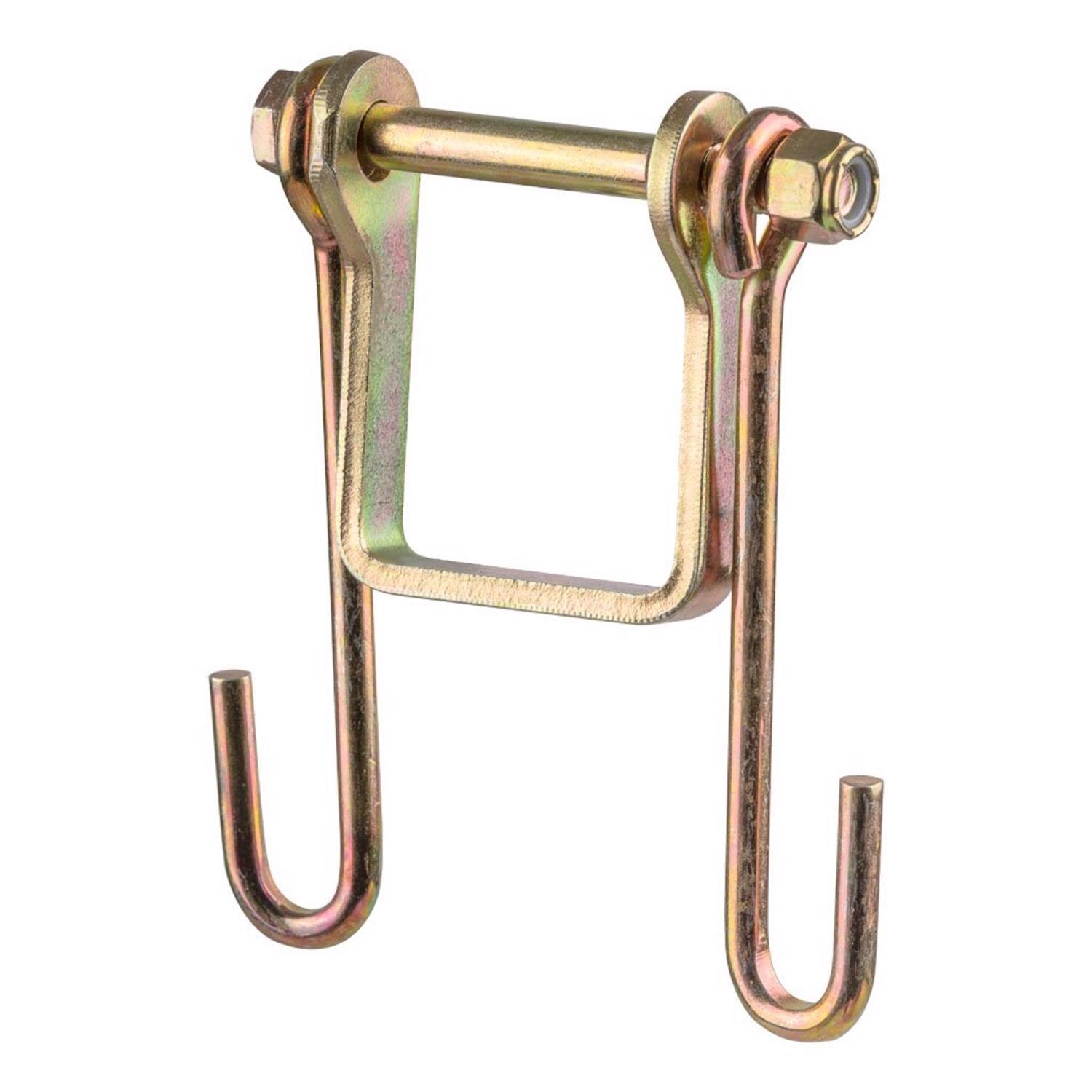 CURT 5-1/4H x 3-7/8W in. Safety Chain Holder Bracket