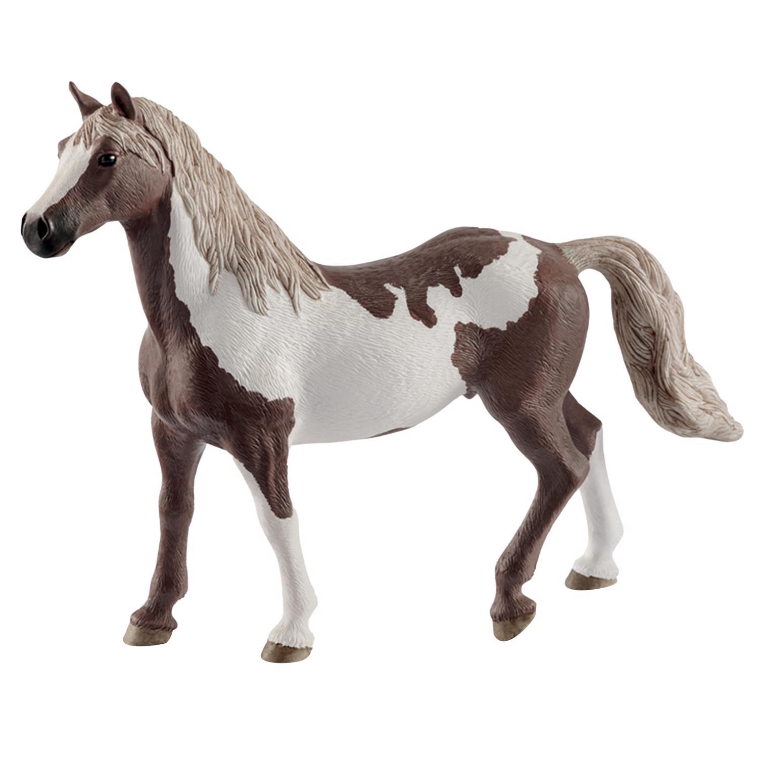 Schleich Horse Club Paint Horse Gelding Toy Brown/White