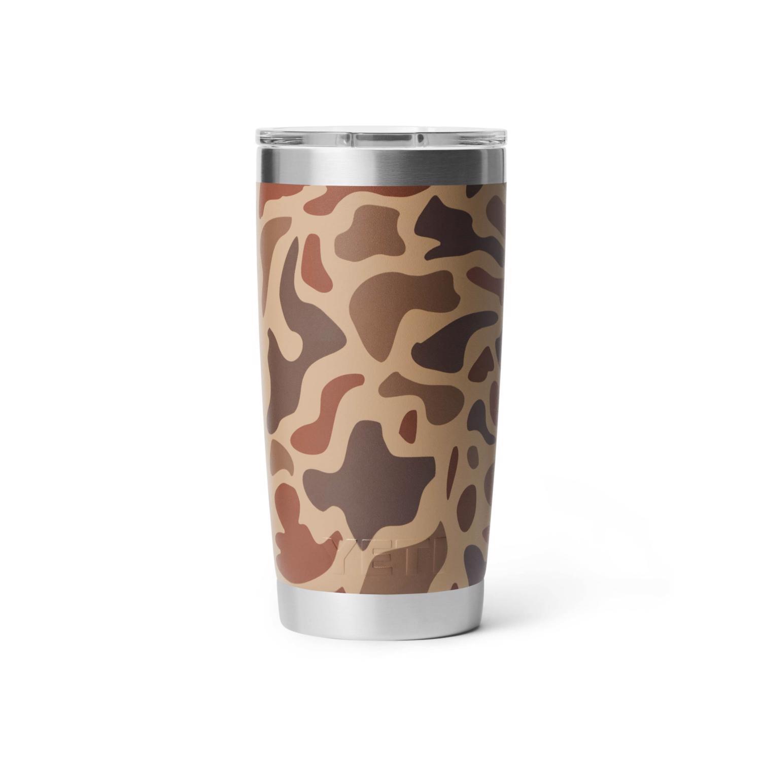 YETI Rambler 20 oz. Wetlands Camo BPA Free Tumbler with MagSlider Lid